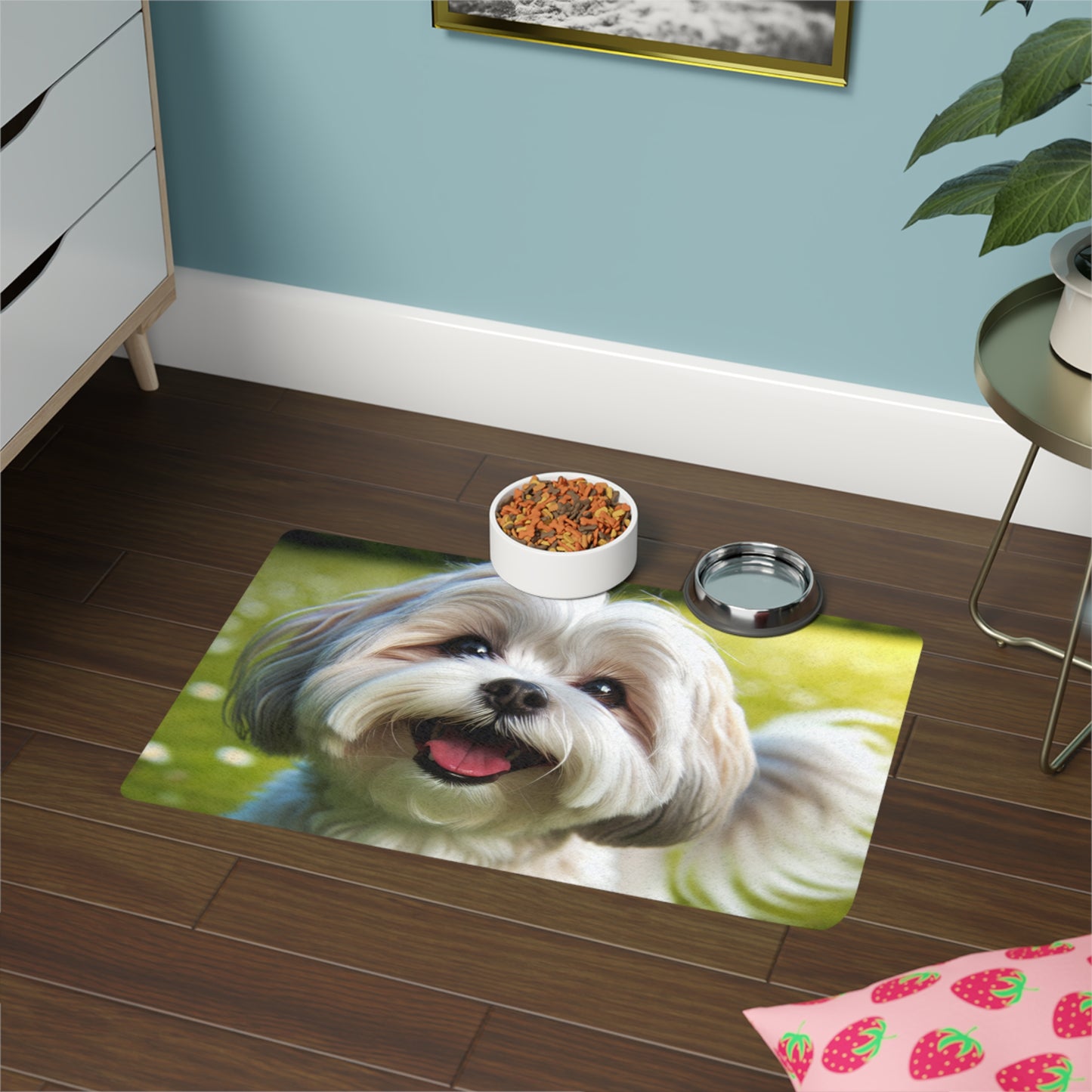 Pet Food Mat (12x18) - Shihmalt