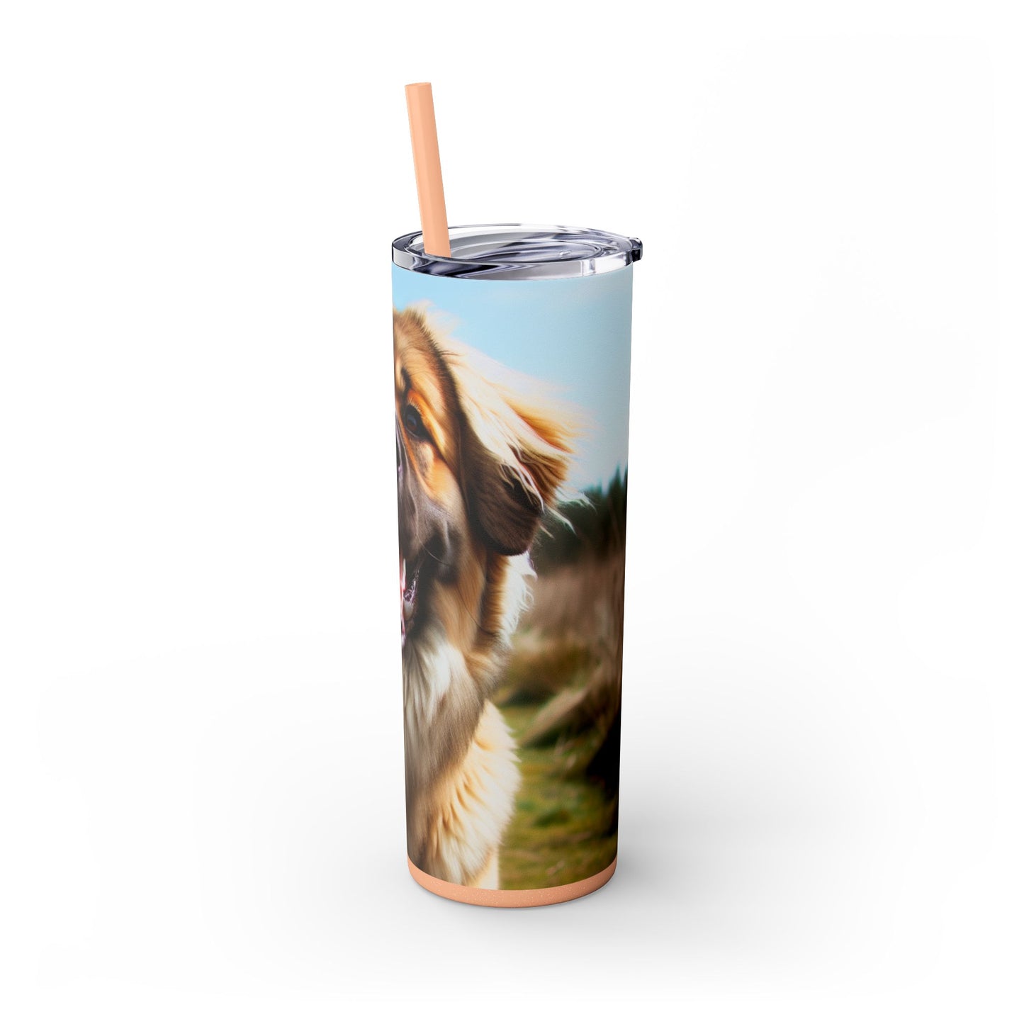 Estrela Mountain Dog Tumbler with Straw, 20oz