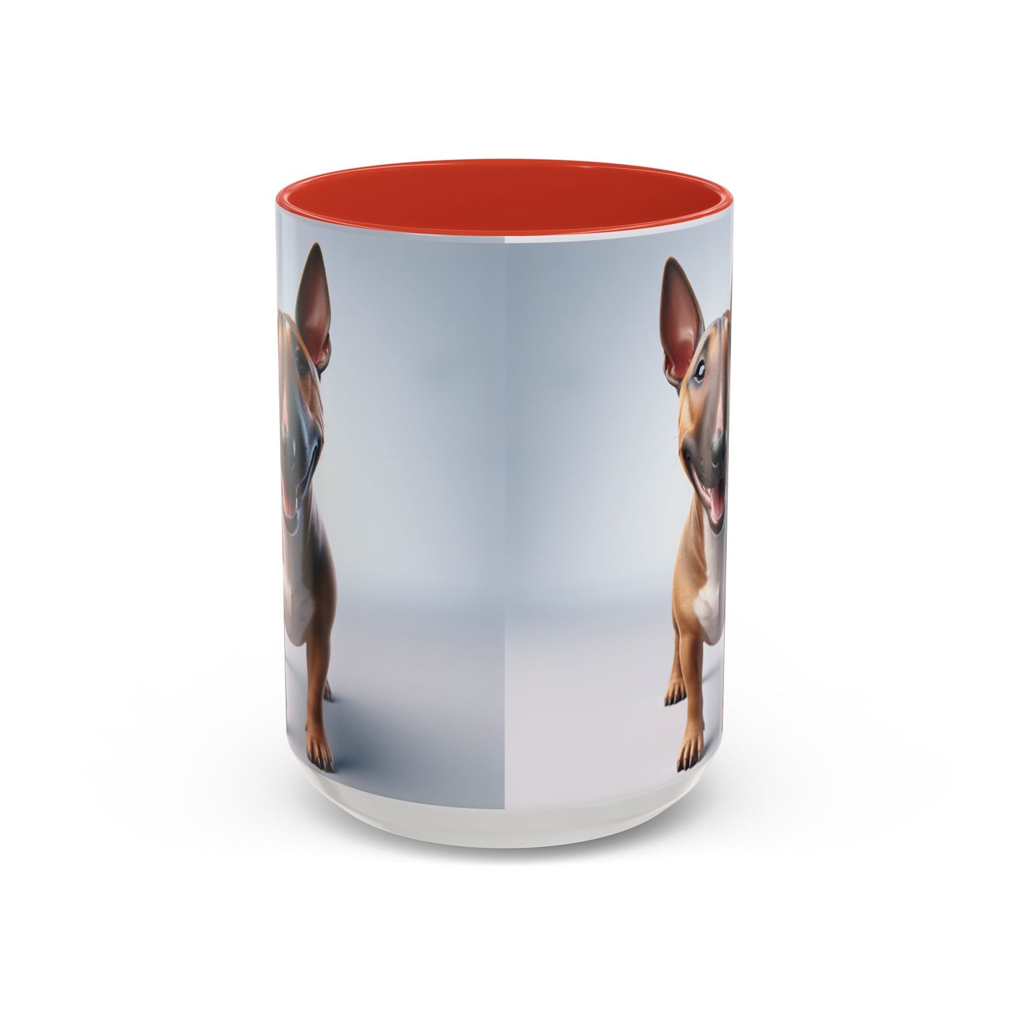 Miniature Bull Terrier Accent Coffee Mug - Perfect Gift for Dog Lovers