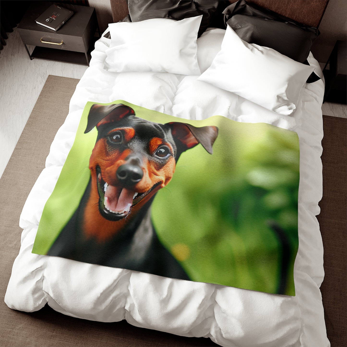 German Pinscher Sweatshirt Blanket