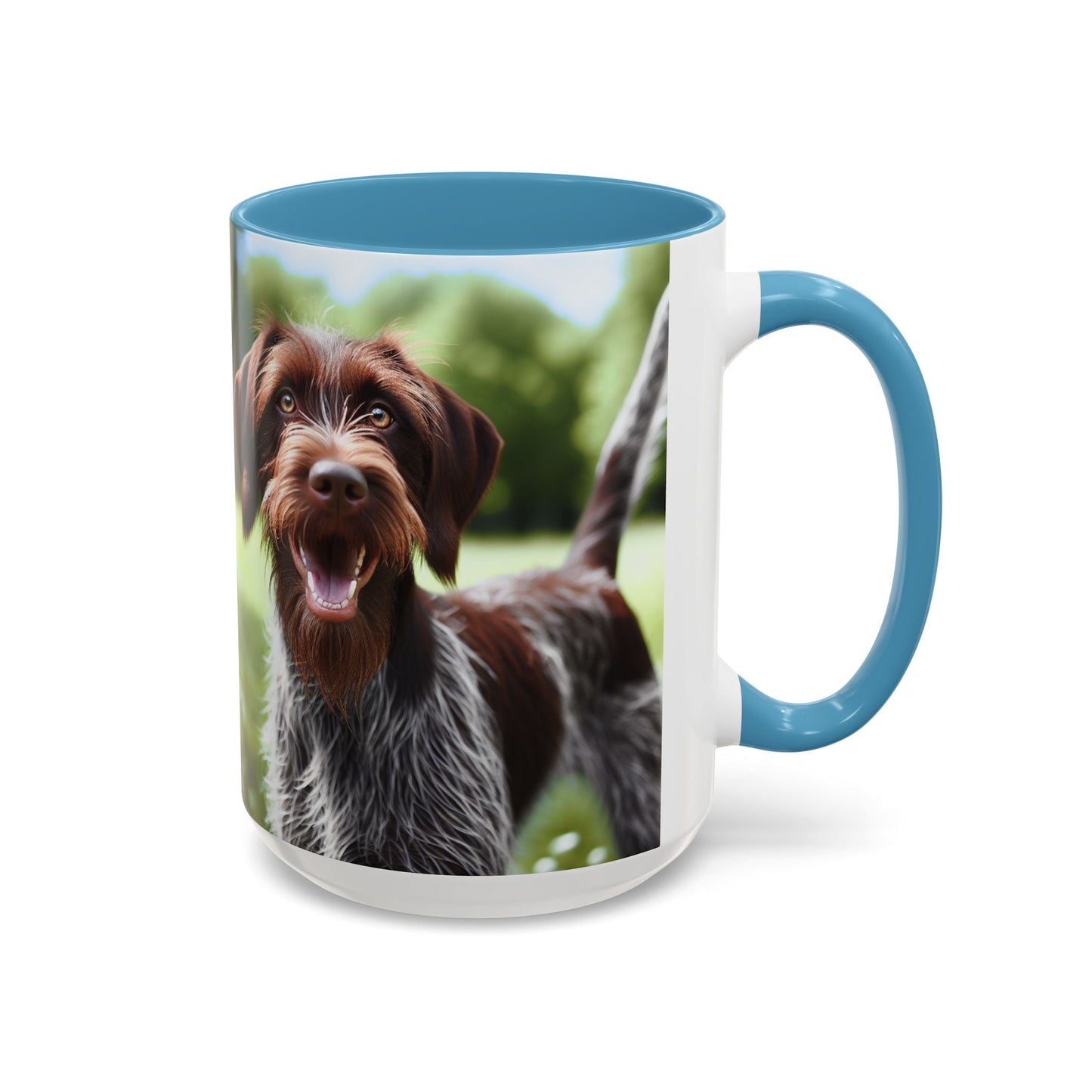 Wirehaired Slovakian Pointer Accent Coffee Mug - Perfect Gift for Dog Lovers