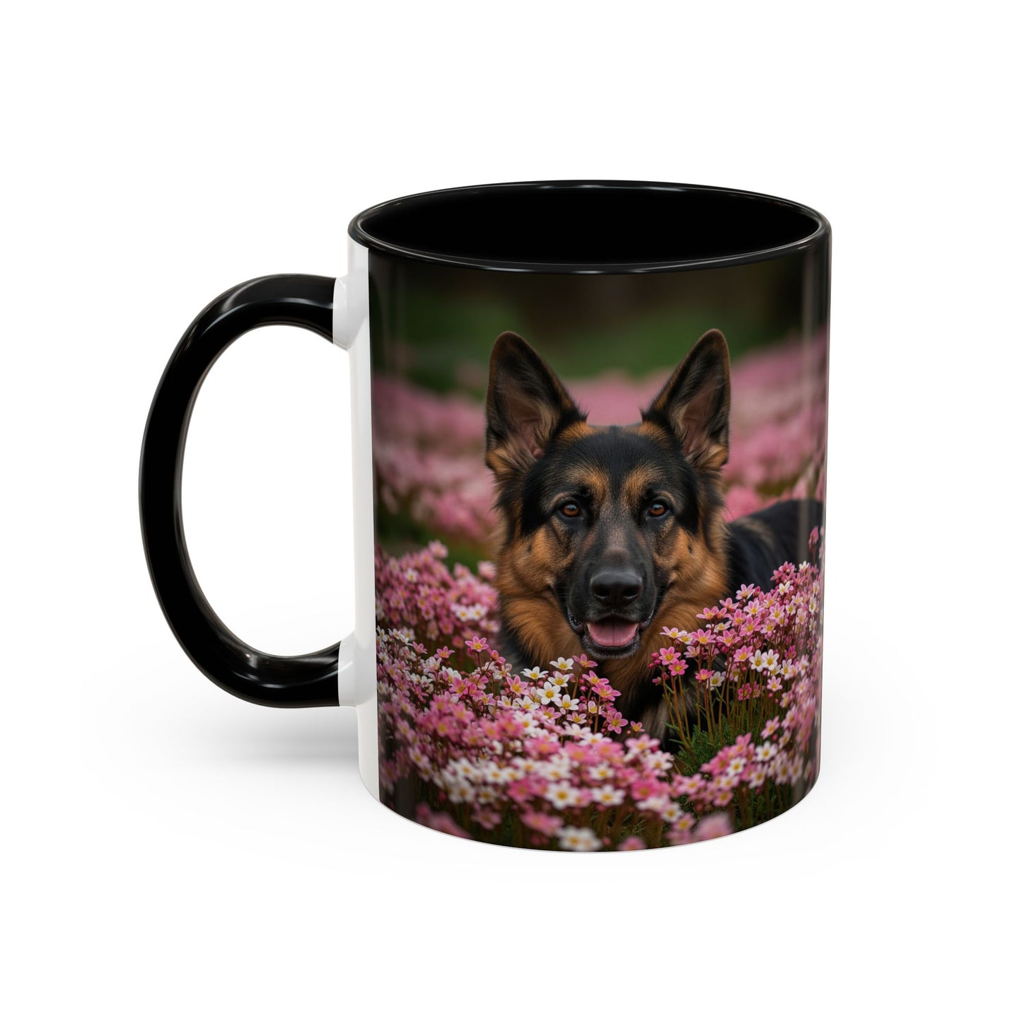 German Shepherd Accent Coffee Mug - Perfect Gift for Dog Lovers