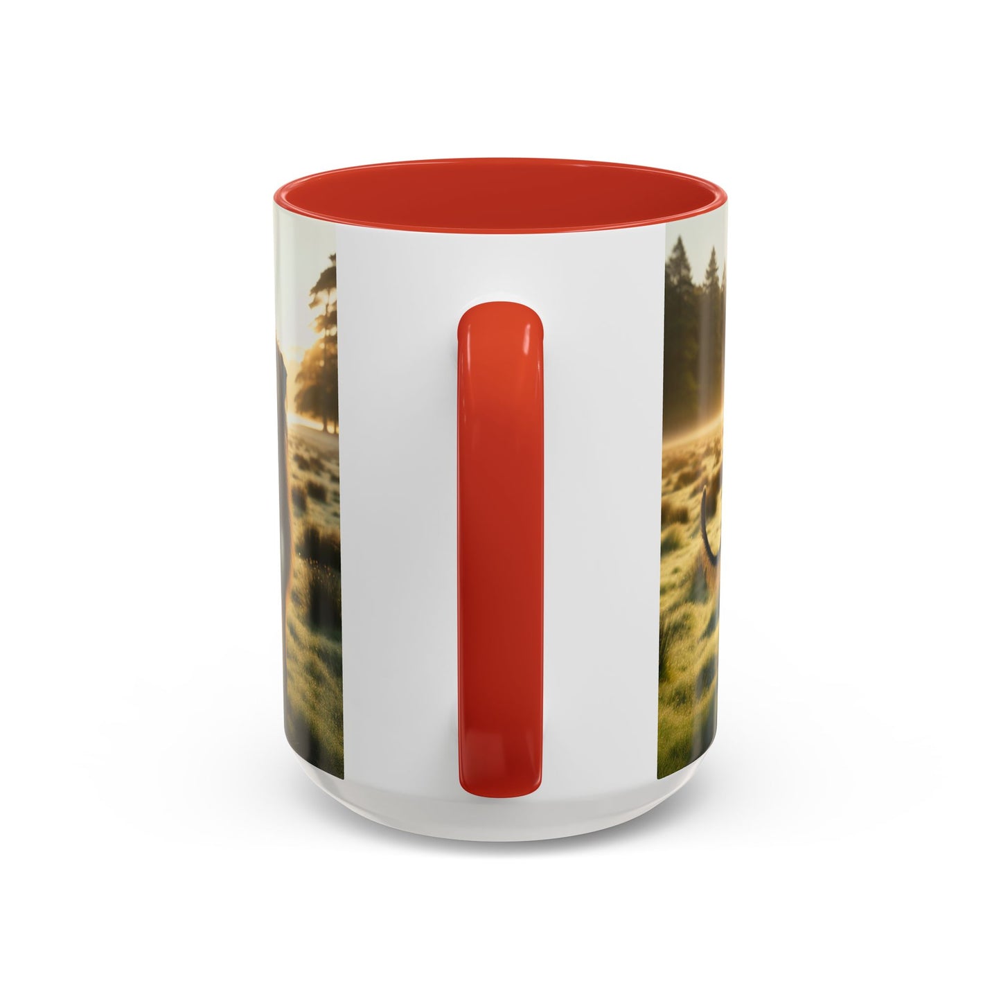 Scottish Deerhound Accent Coffee Mug - Perfect Gift for Dog Lovers