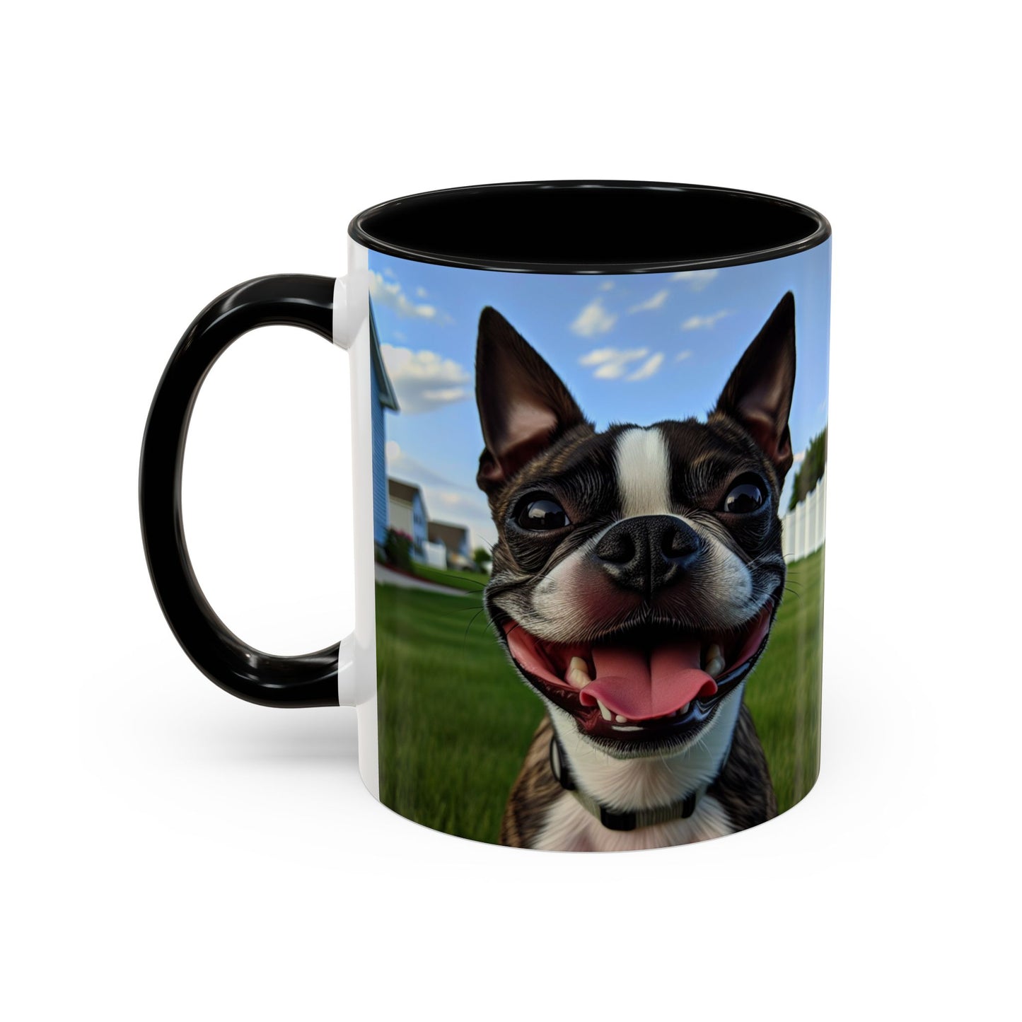 Boston Terrier Accent Coffee Mug - Perfect Gift for Dog Lovers