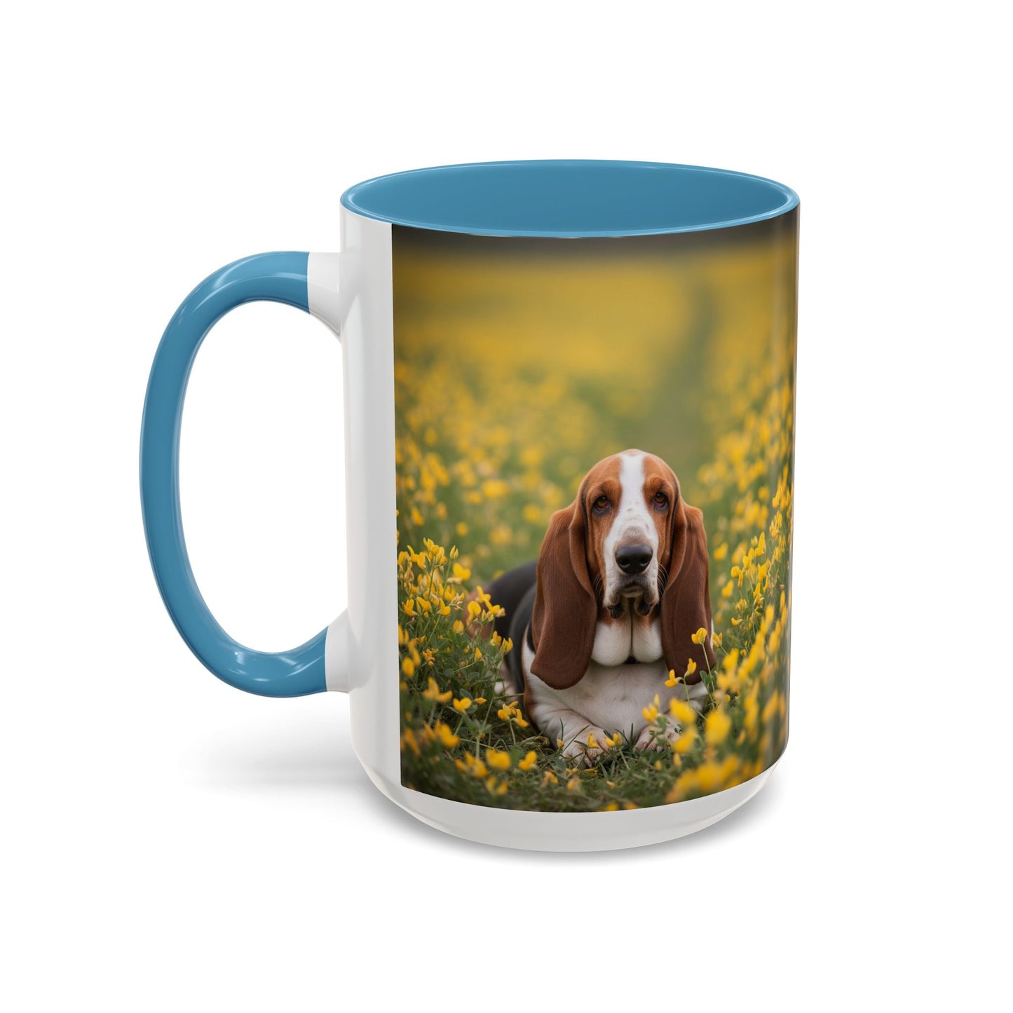 Basset Hound Accent Coffee Mug - Perfect Gift for Dog Lovers