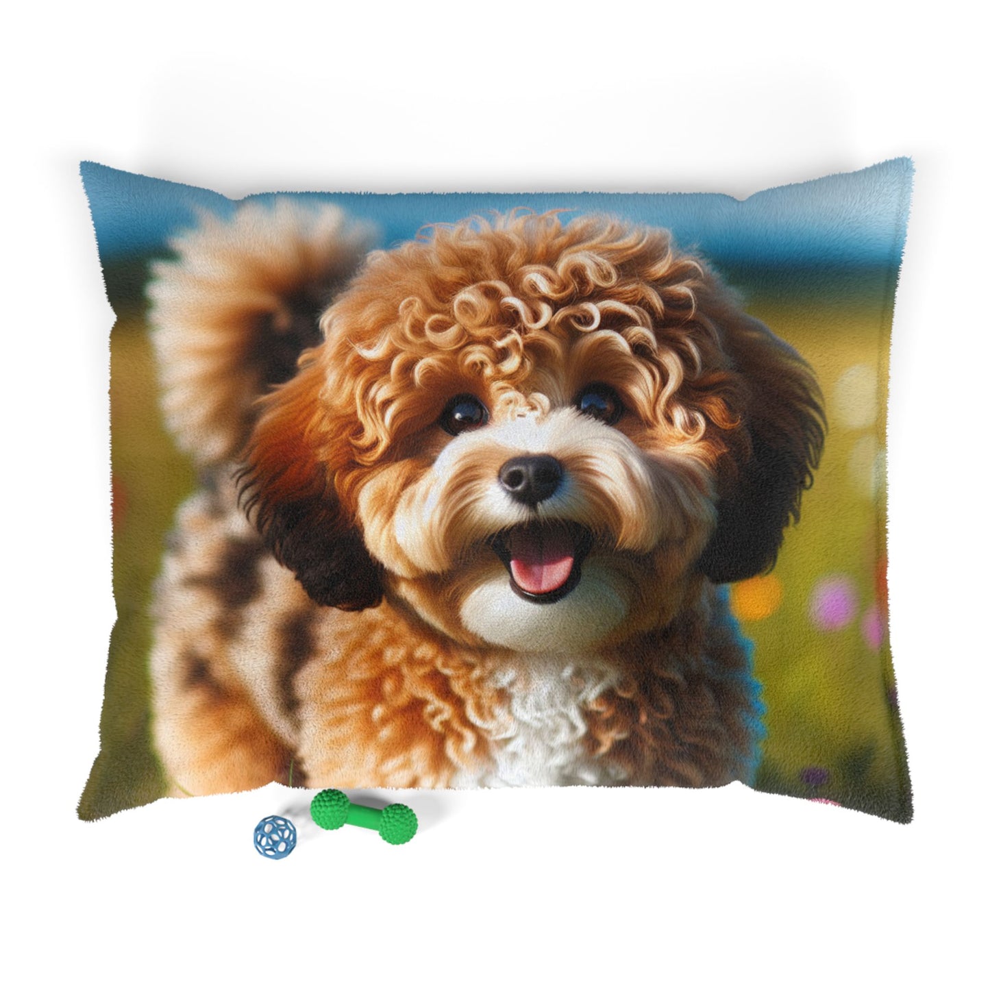 Russkaya Tsvetnaya Bolonka Pet Bed