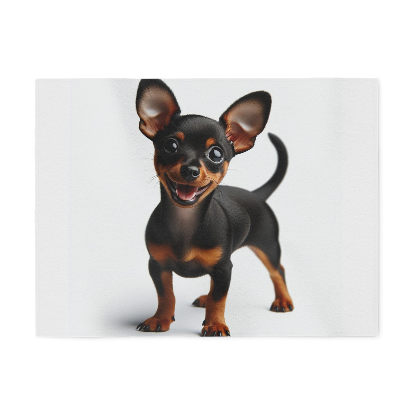Miniature Pinscher Sweatshirt Blanket