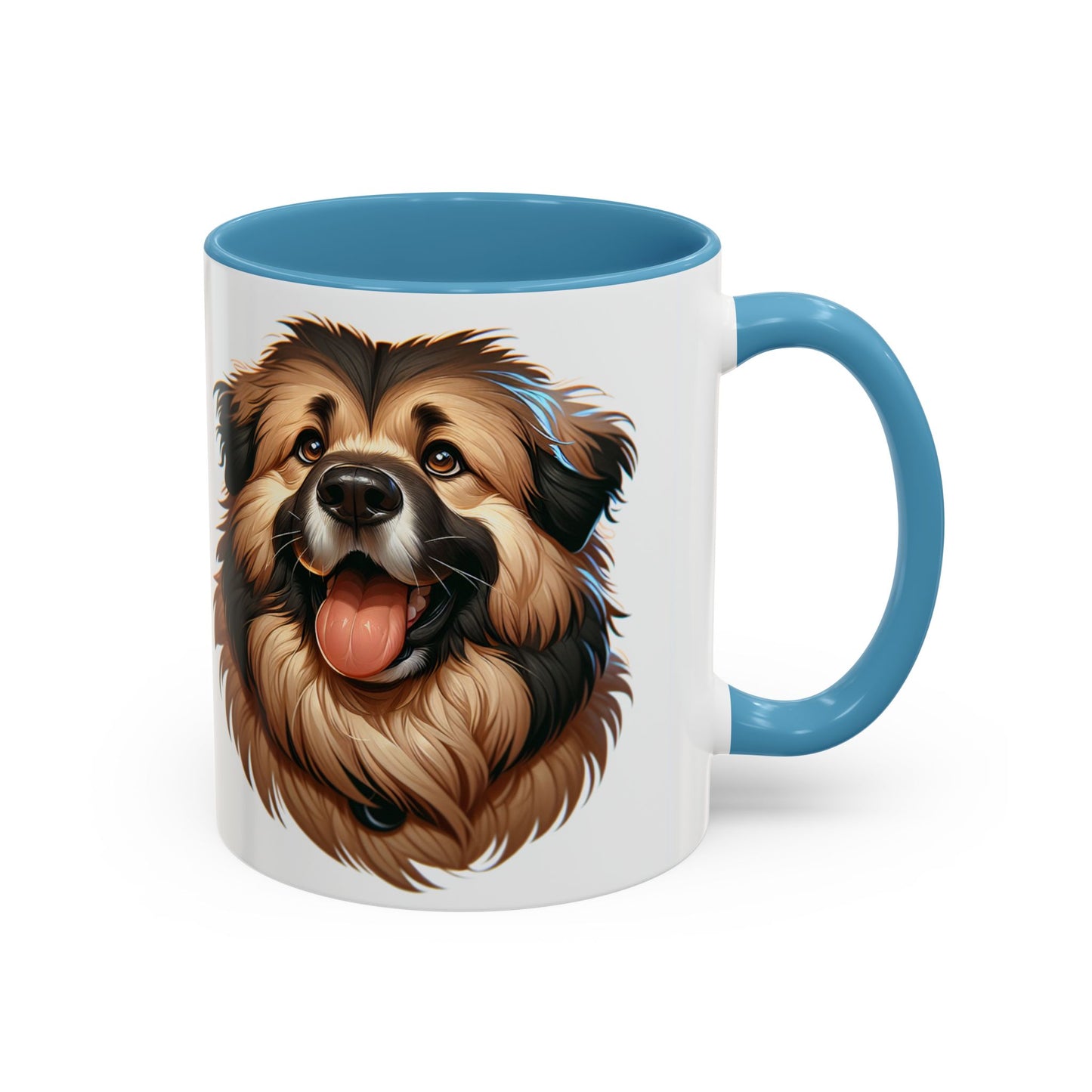 Caucasian Shepherd Dog Accent Coffee Mug - Perfect Gift for Dog Lovers