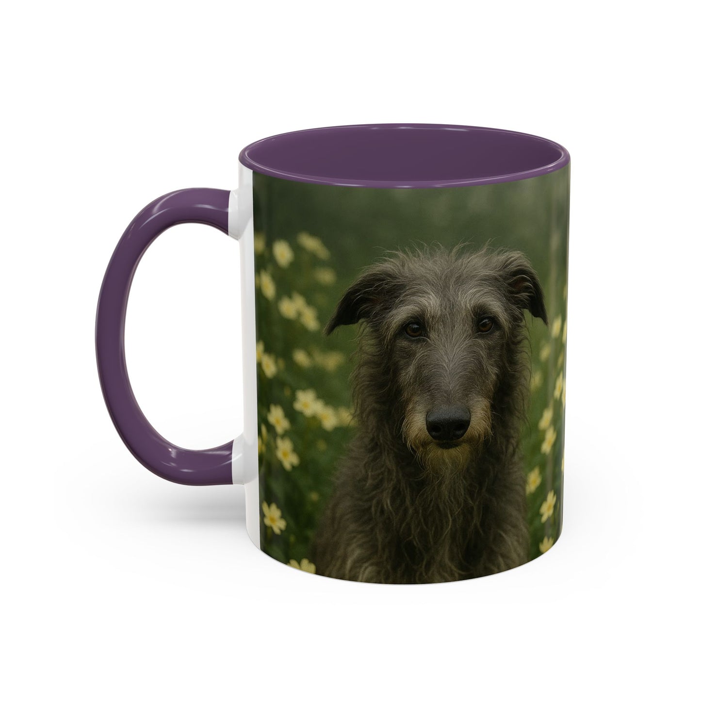 Scottish Deerhound Accent Coffee Mug - Perfect Gift for Dog Lovers