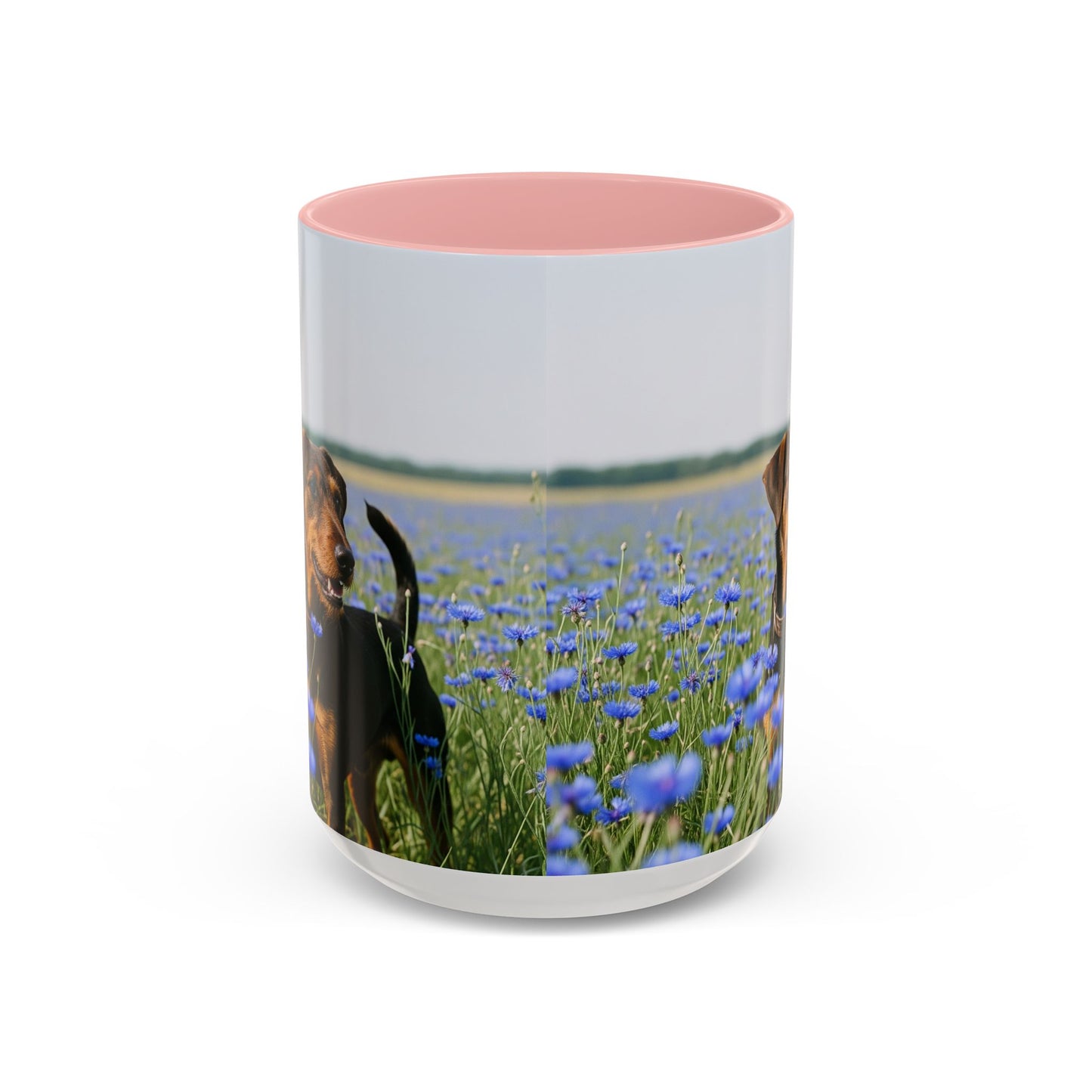 Deutscher Jagdterrier Accent Coffee Mug - Perfect Gift for Dog Lovers