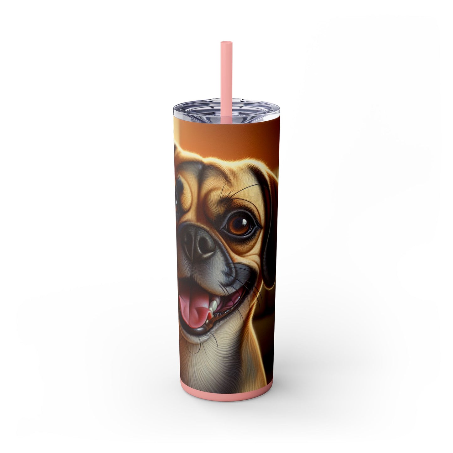 Puggle Tumbler with Straw, 20oz