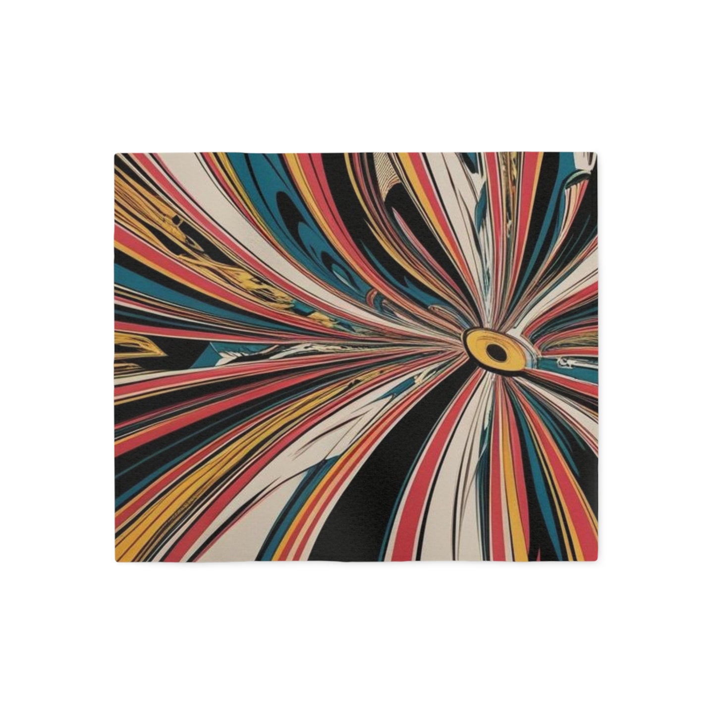 Optical Illusion Sweatshirt Blanket