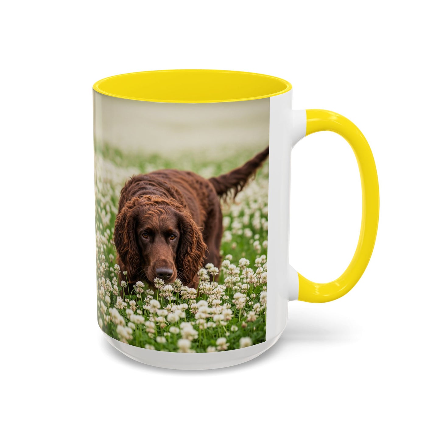 Irish Water Spaniel Accent Coffee Mug - Perfect Gift for Dog Lovers
