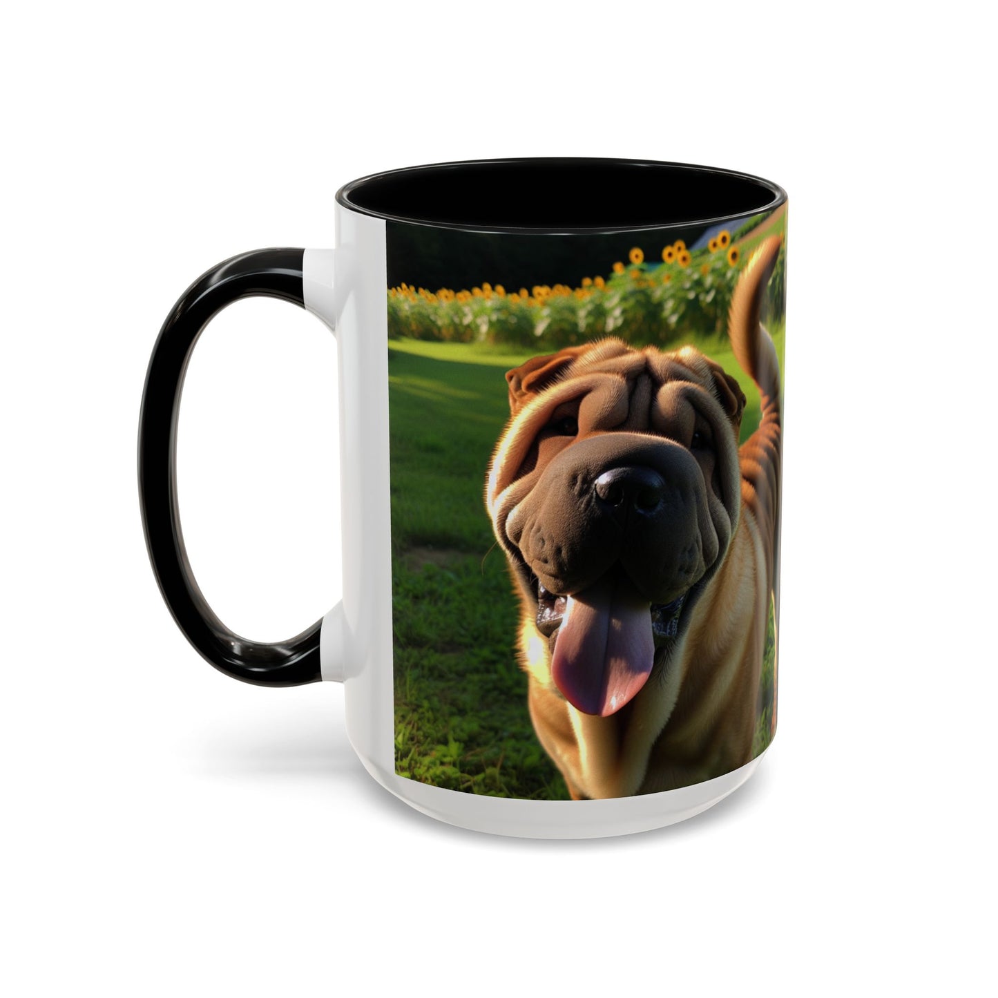 Shar-Pei Accent Coffee Mug - Perfect Gift for Dog Lovers
