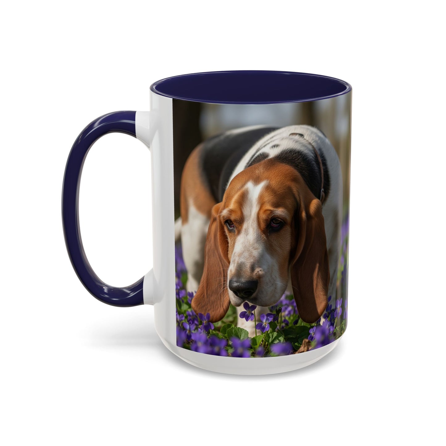 Grand Basset Griffon Vendeen Accent Coffee Mug - Perfect Gift for Dog Lovers