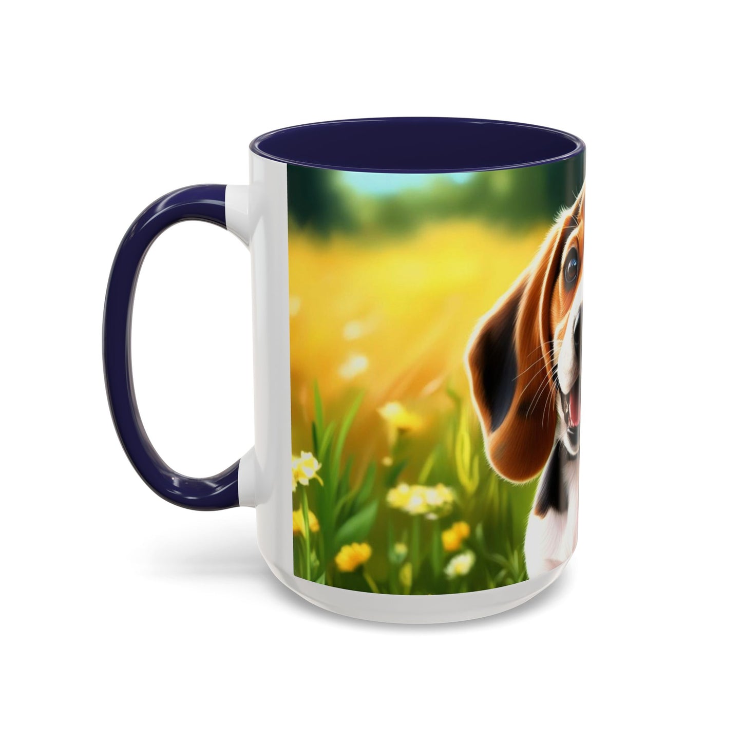 Beagle Accent Coffee Mug - Perfect Gift for Dog Lovers