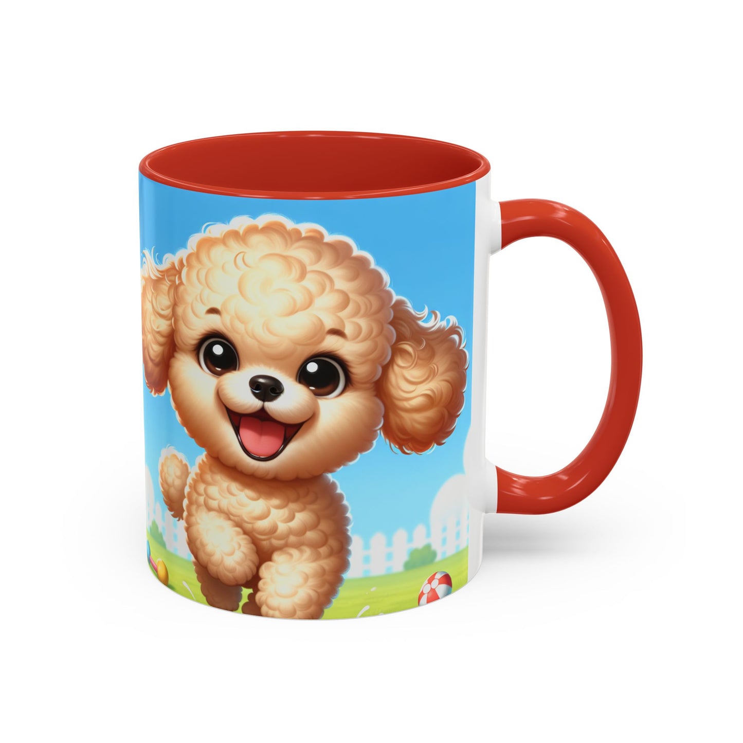 Miniature Poodle Accent Coffee Mug - Perfect Gift for Dog Lovers