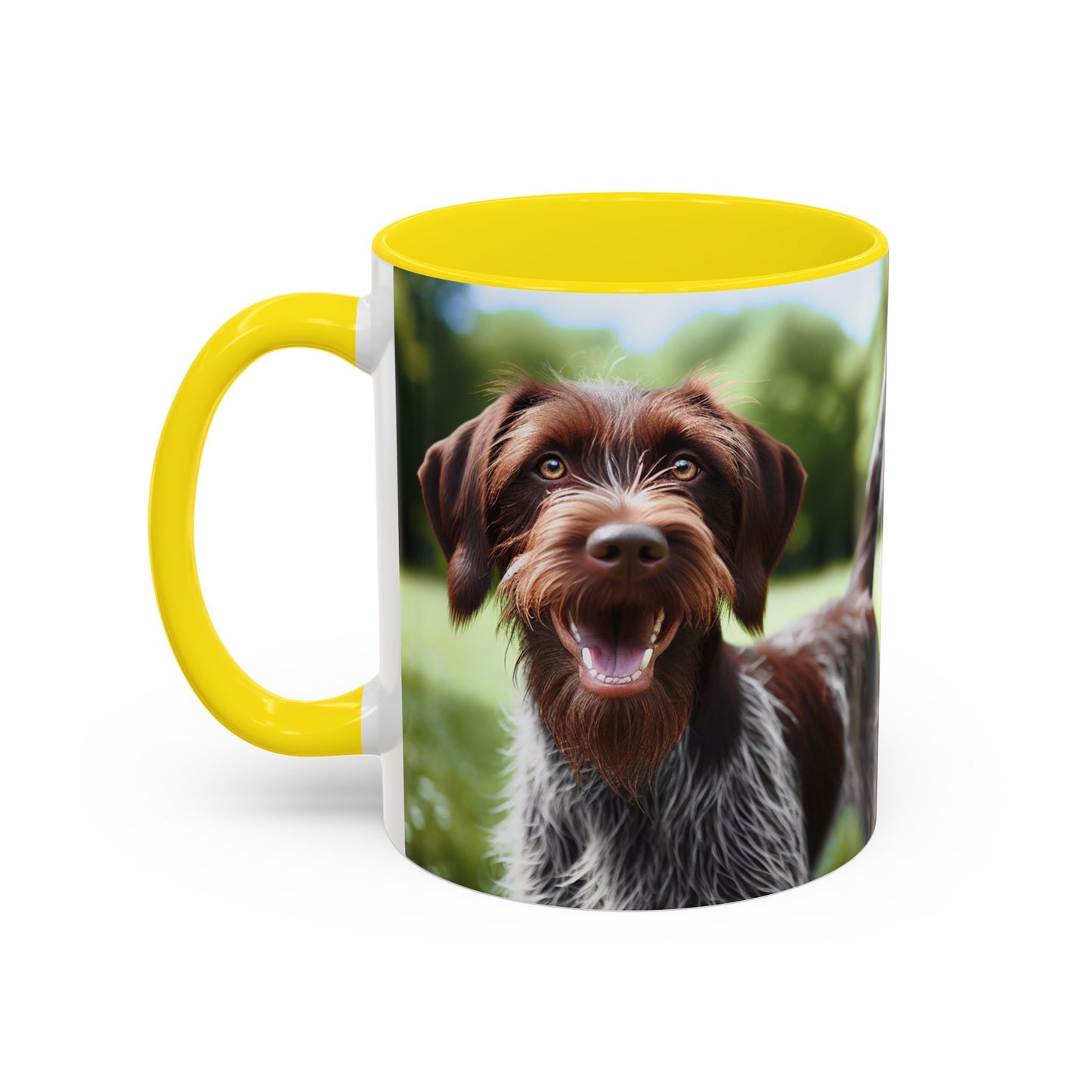 Wirehaired Slovakian Pointer Accent Coffee Mug - Perfect Gift for Dog Lovers