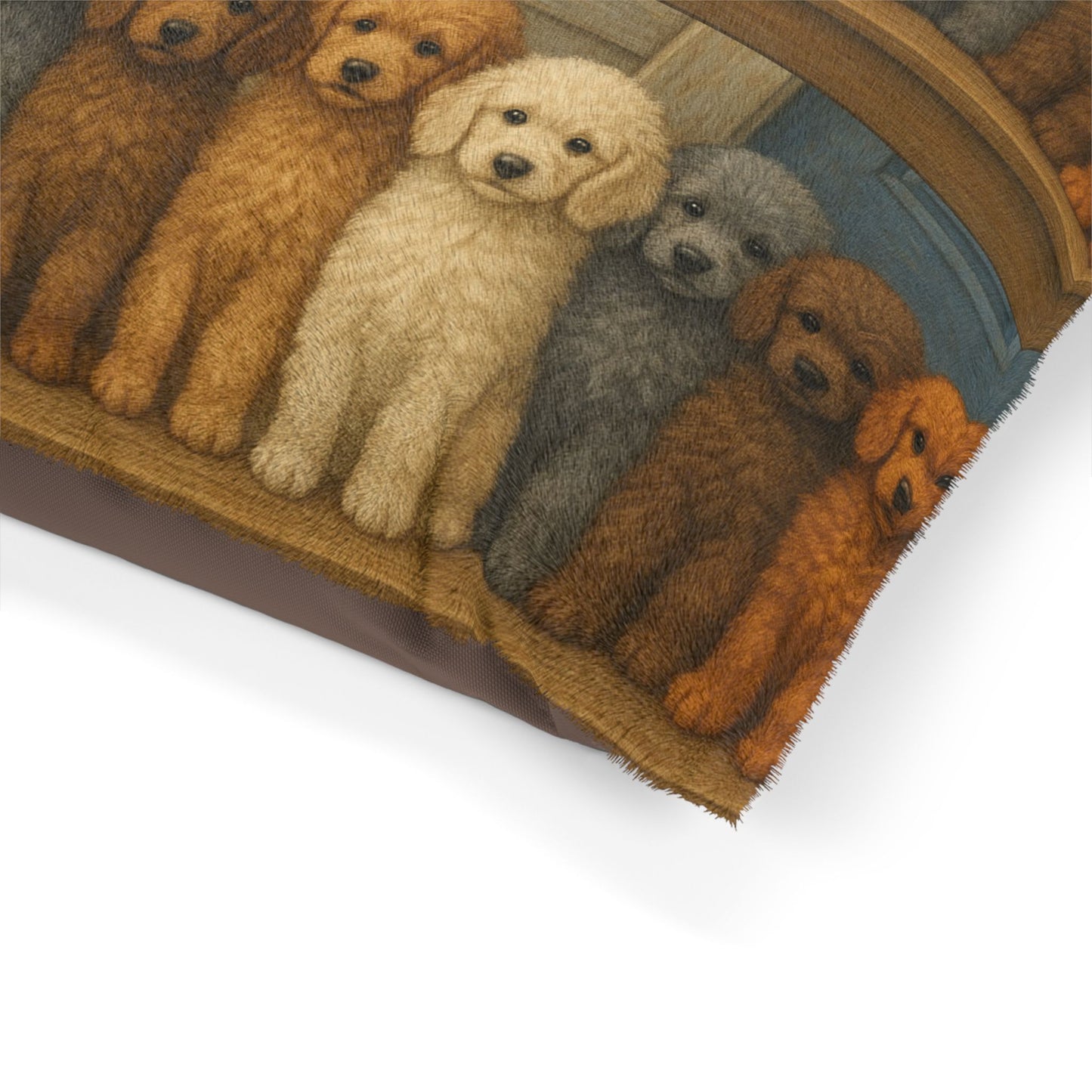 Poodle Puppies Pet Bed