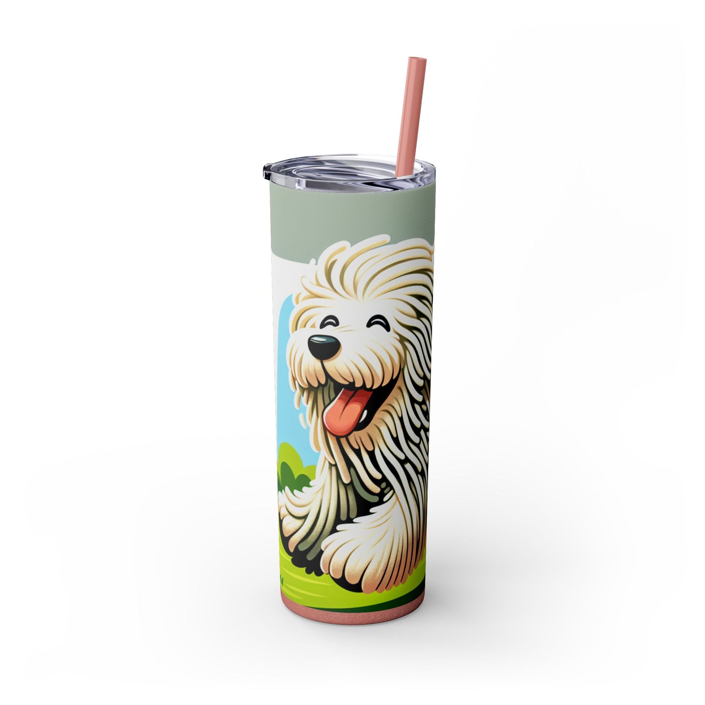 Komondor Tumbler with Straw, 20oz