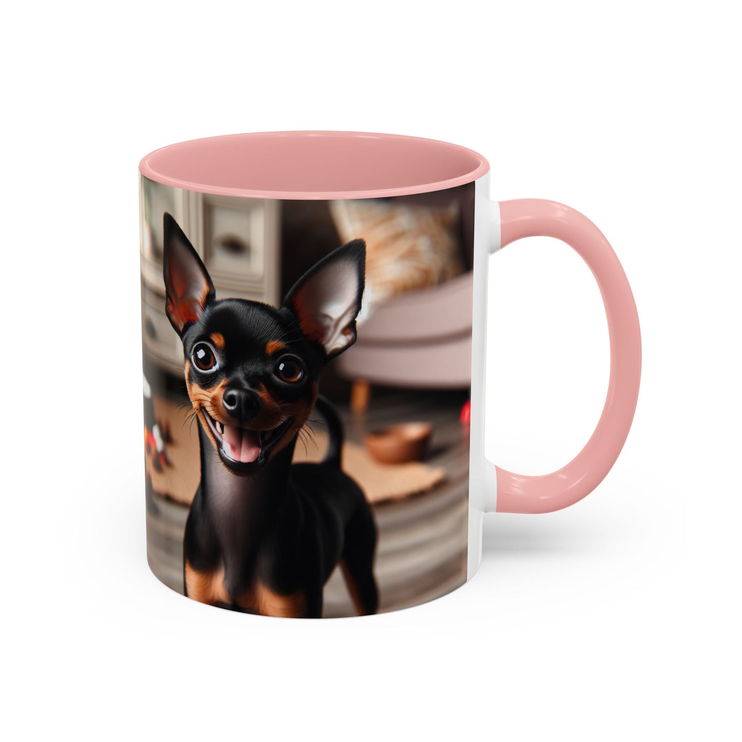 English Toy Terrier Accent Coffee Mug - Perfect Gift for Dog Lovers