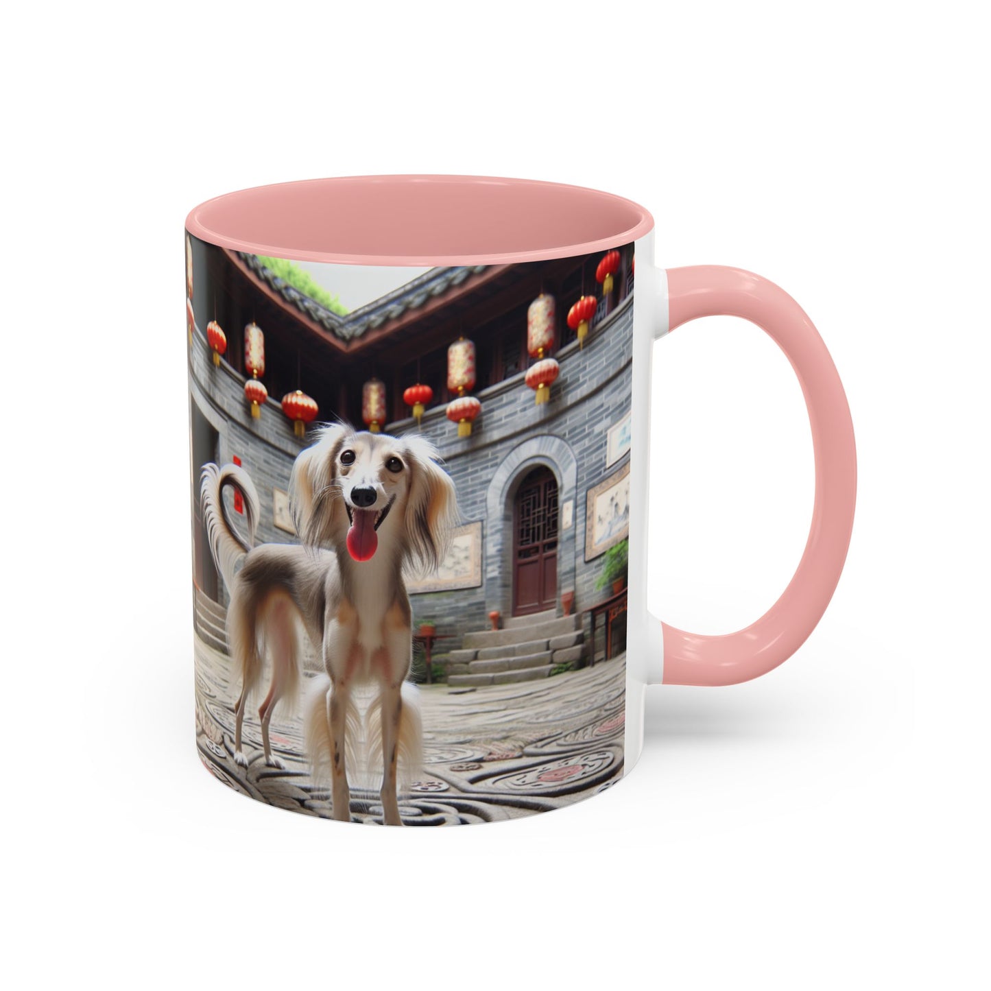 Chinese Saluki Accent Coffee Mug - Perfect Gift for Dog Lovers