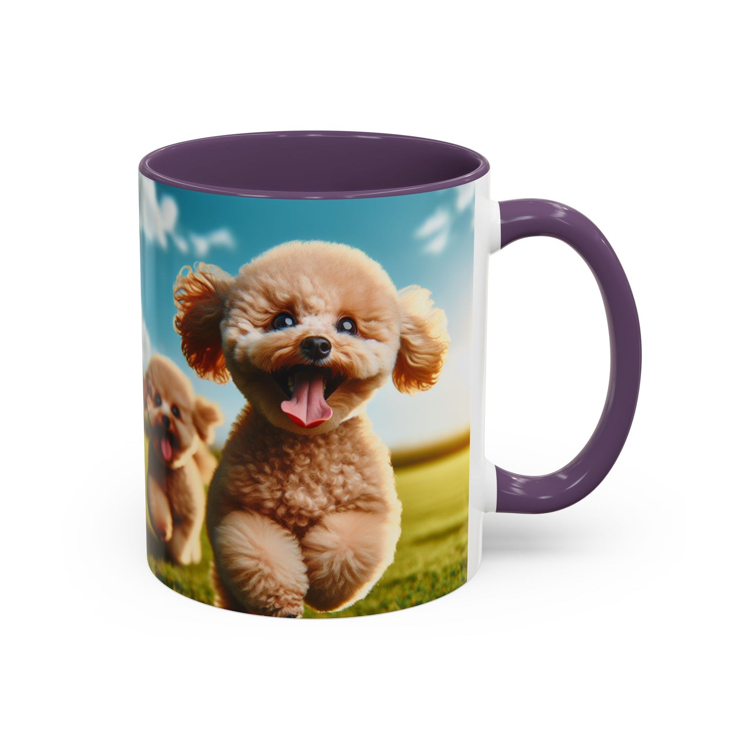 Toy Poodle Accent Coffee Mug - Perfect Gift for Dog Lovers