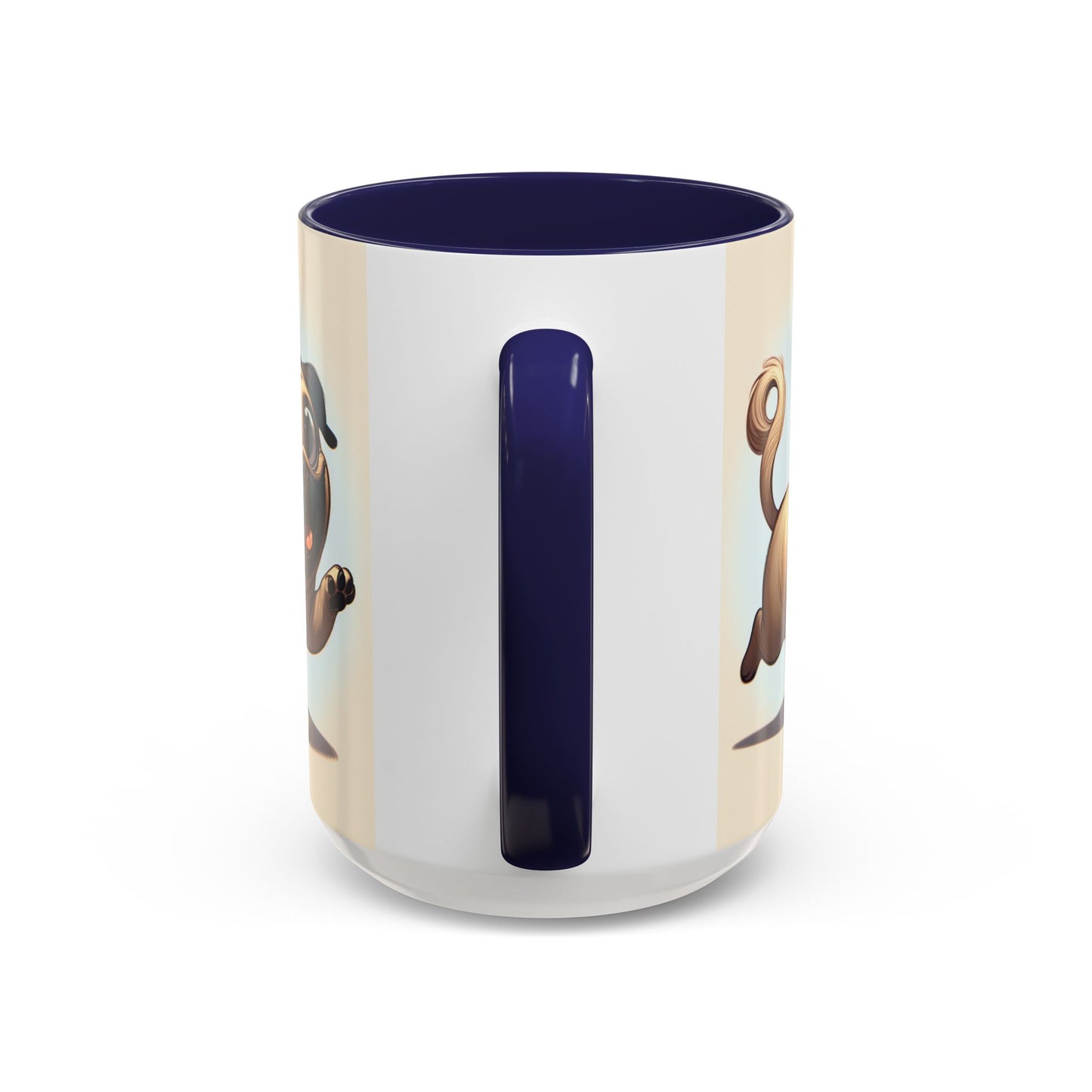 Pug Accent Coffee Mug - Perfect Gift for Dog Lovers