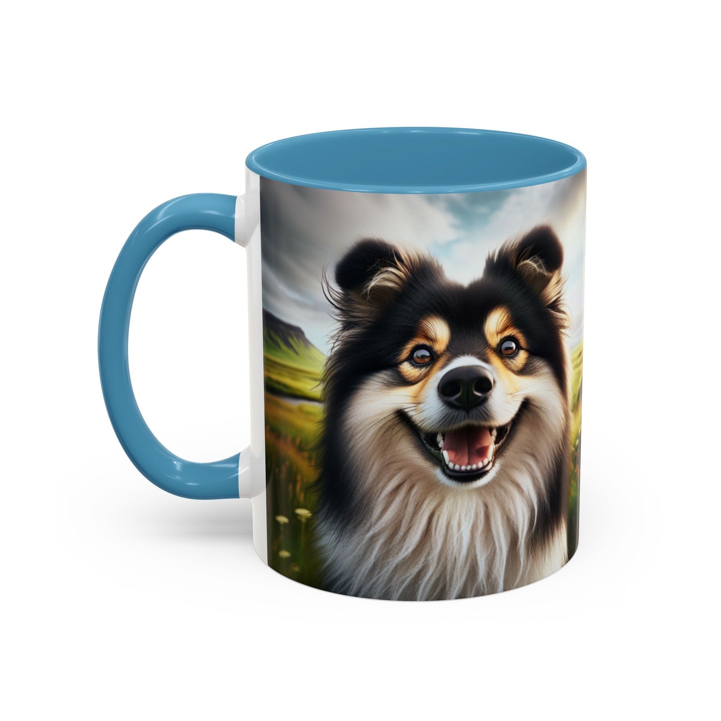 Icelandic Sheepdog Accent Coffee Mug - Perfect Gift for Dog Lovers