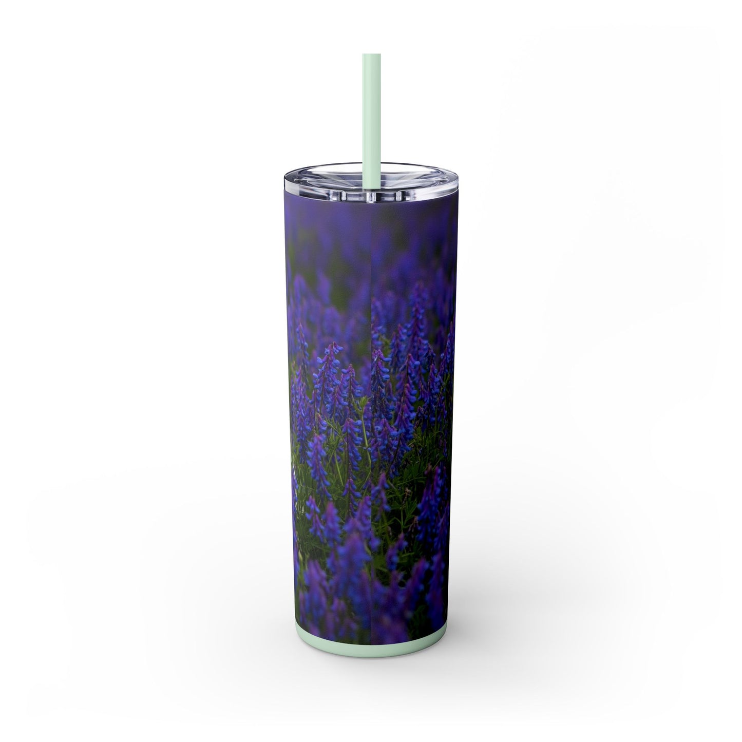 Pomeranian Skinny Tumbler with Straw, 20oz
