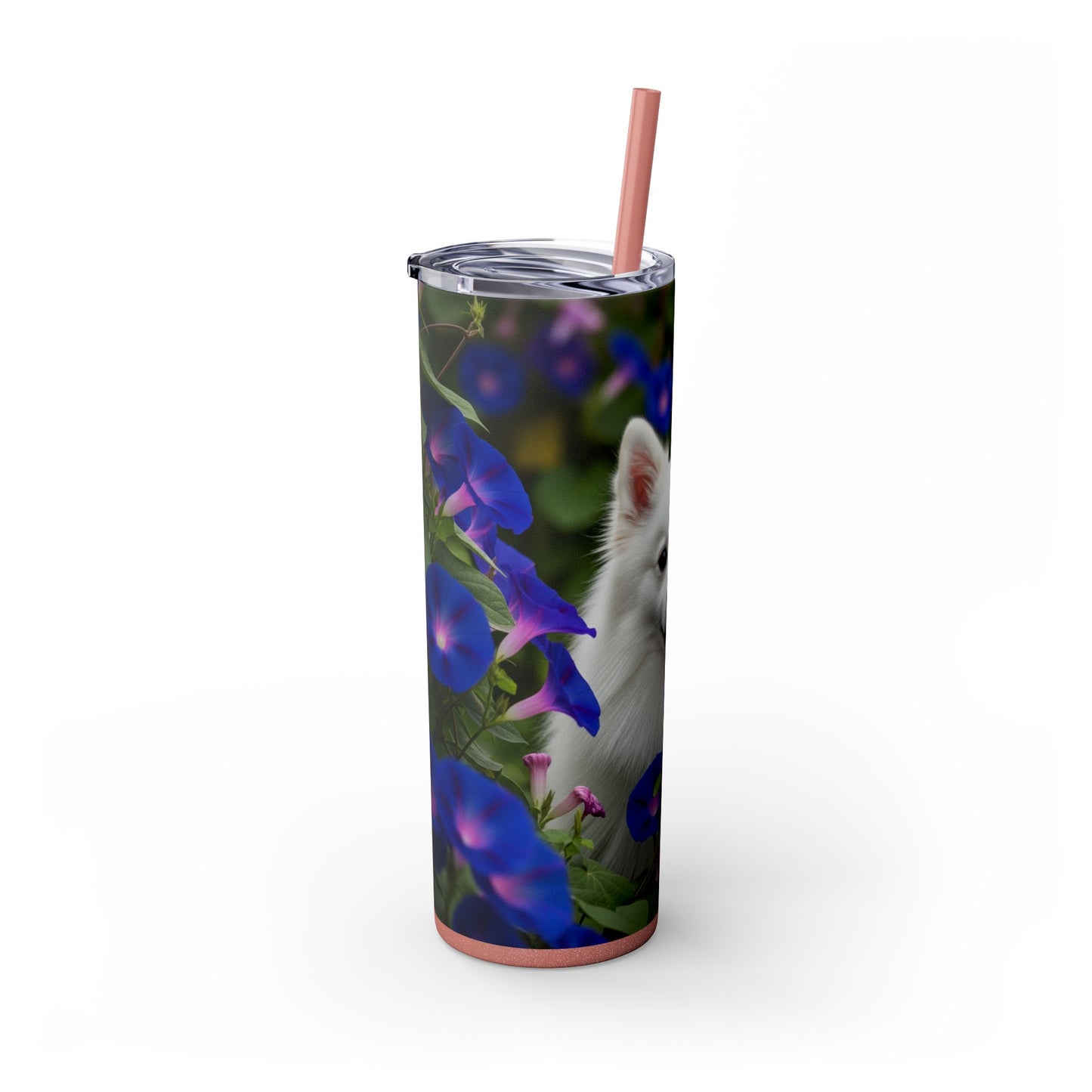 Japanese Spitz Tumbler with Straw, 20oz