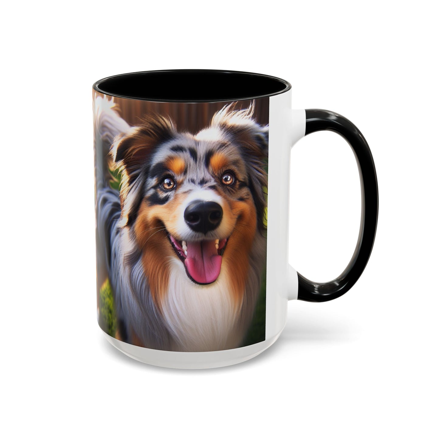Australian Shepherd Accent Coffee Mug - Perfect Gift for Dog Lovers