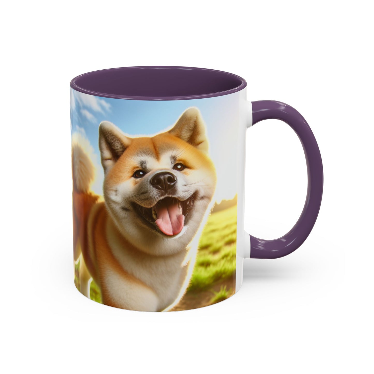 Akita Accent Coffee Mug - Perfect Gift for Dog Lovers
