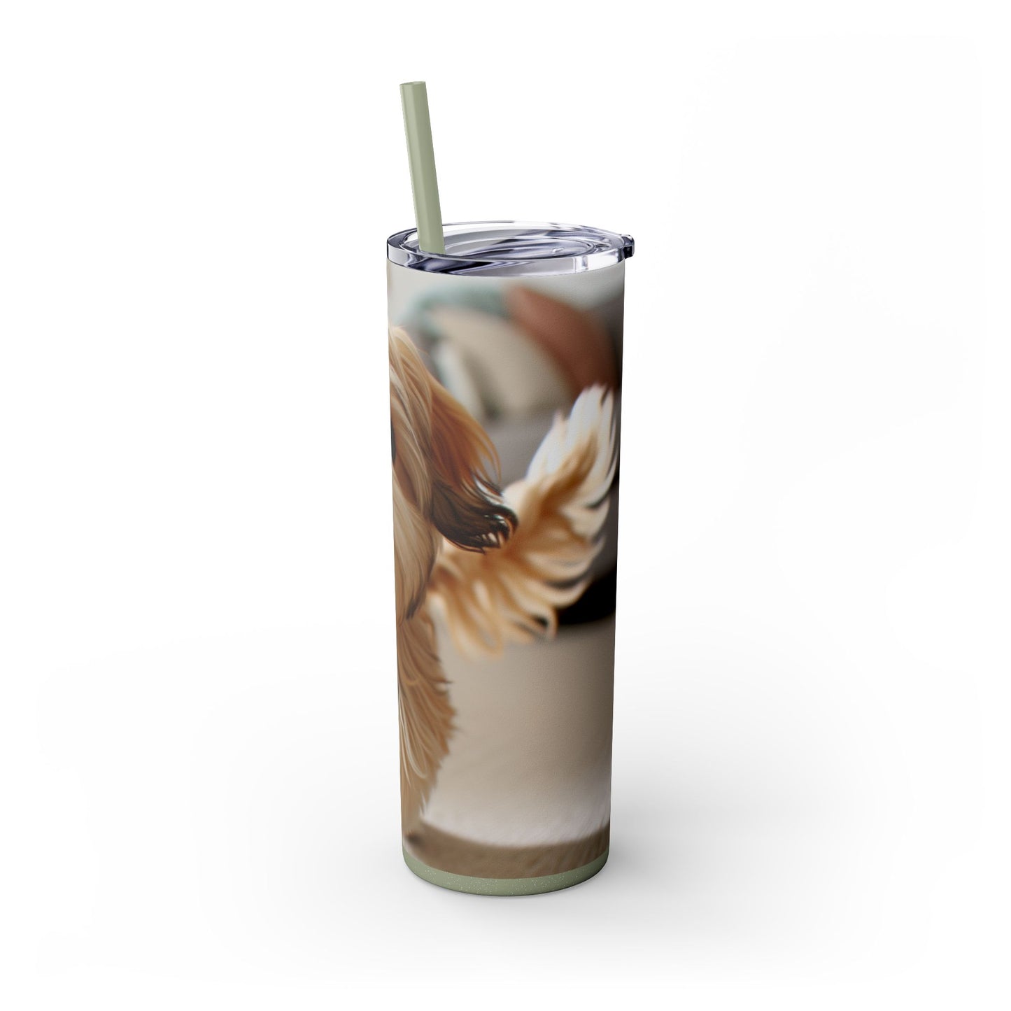 Morkie Tumbler with Straw, 20oz