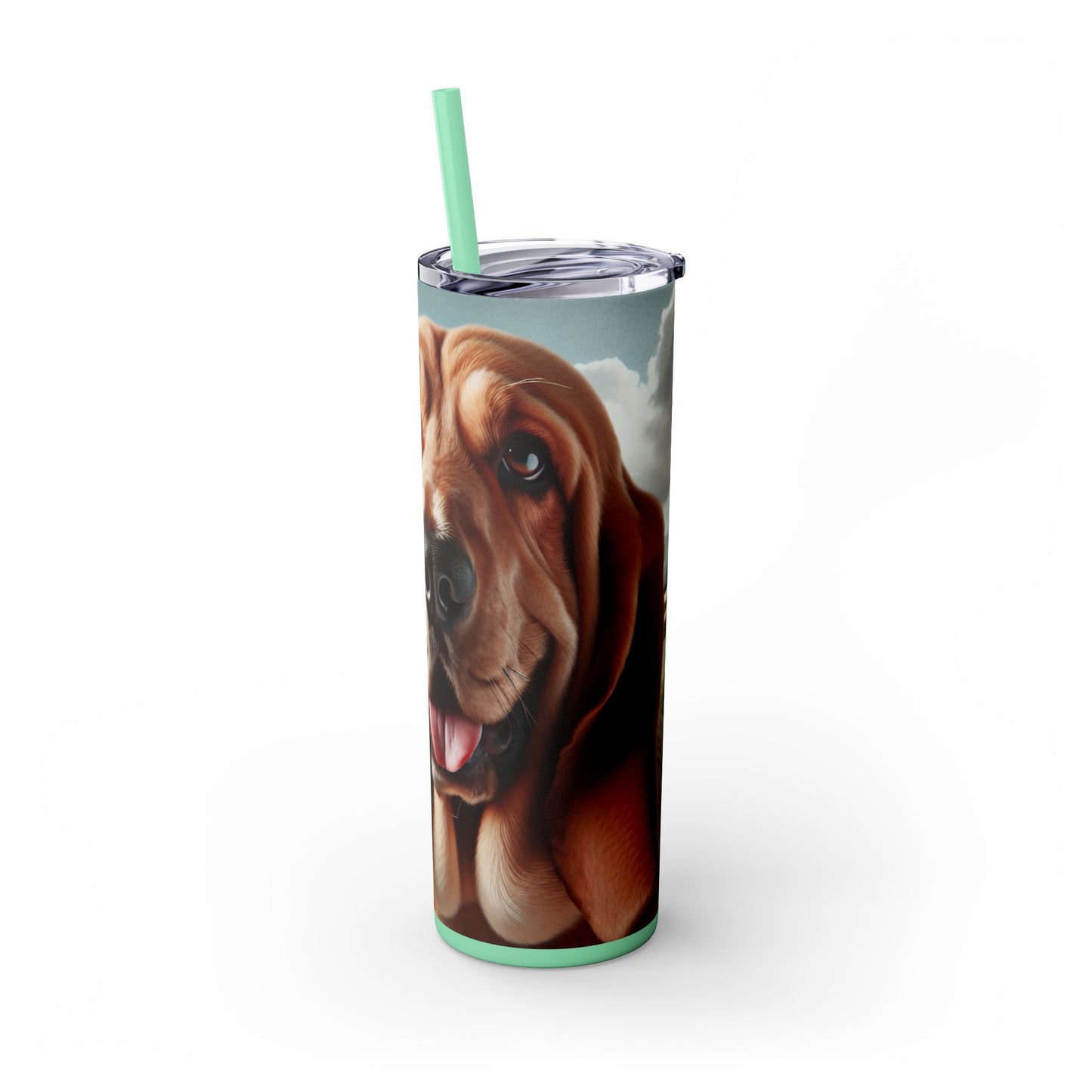Basset Fauve de Bretagne Tumbler with Straw, 20oz