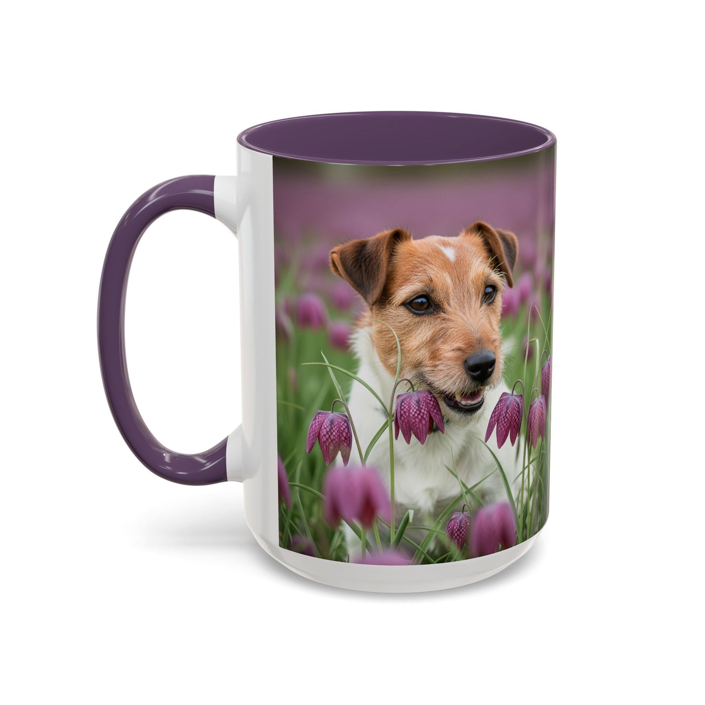 Russell Terrier Accent Coffee Mug - Perfect Gift for Dog Lovers