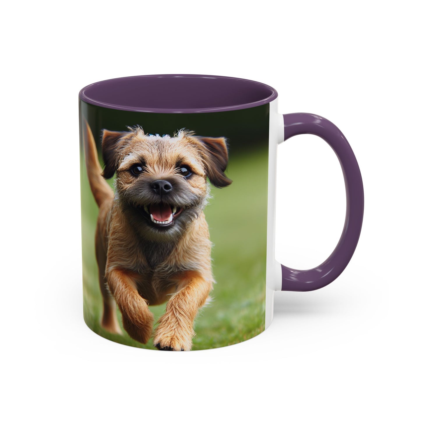 Border Terrier Accent Coffee Mug - Perfect Gift for Dog Lovers