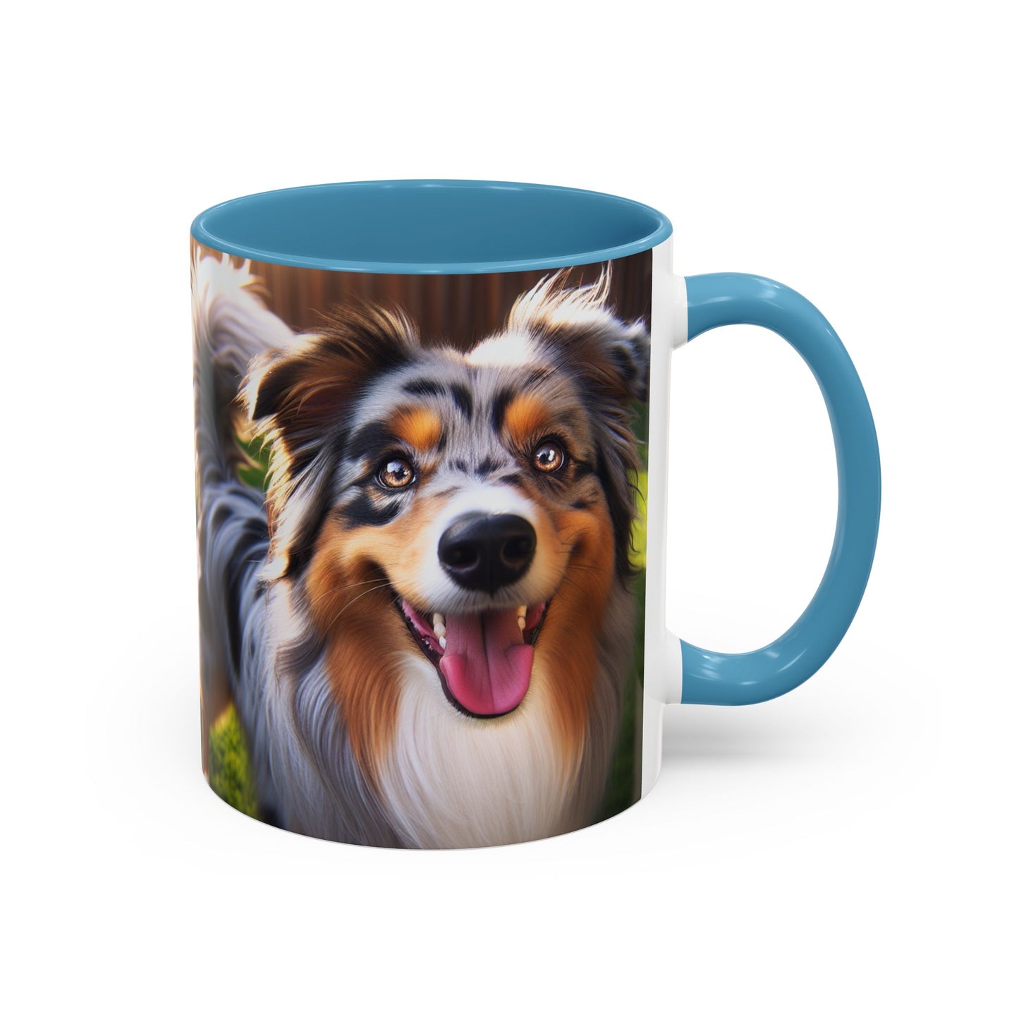 Australian Shepherd Accent Coffee Mug - Perfect Gift for Dog Lovers
