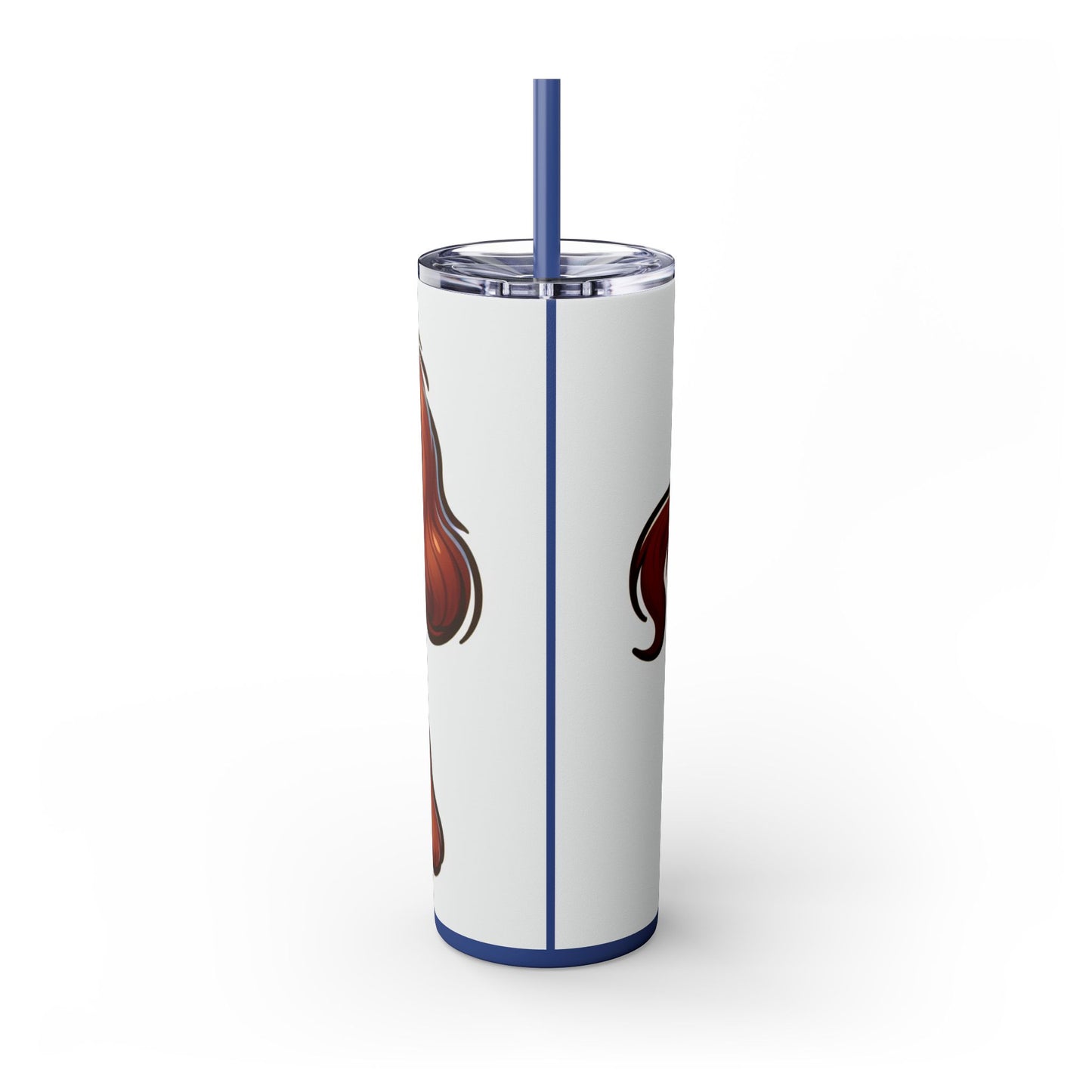 Sussex Spaniel Skinny Tumbler with Straw, 20oz