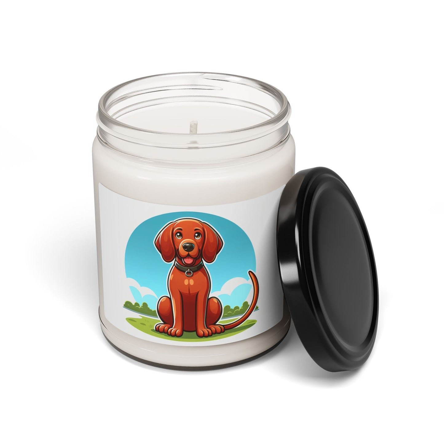 Redbone Coonhound- Scented Soy Candle, 9oz