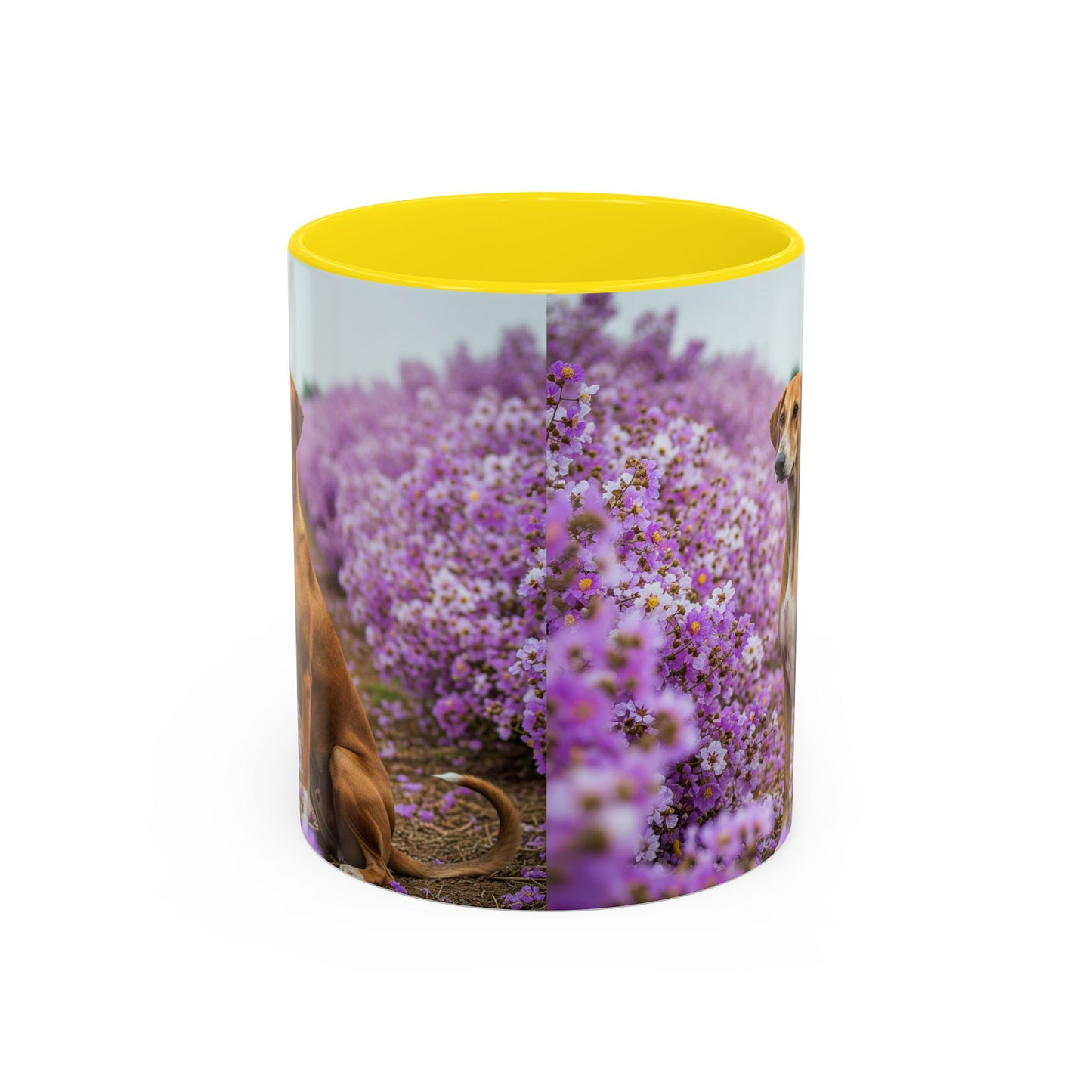 Banjara Hound Accent Coffee Mug - Perfect Gift for Dog Lovers