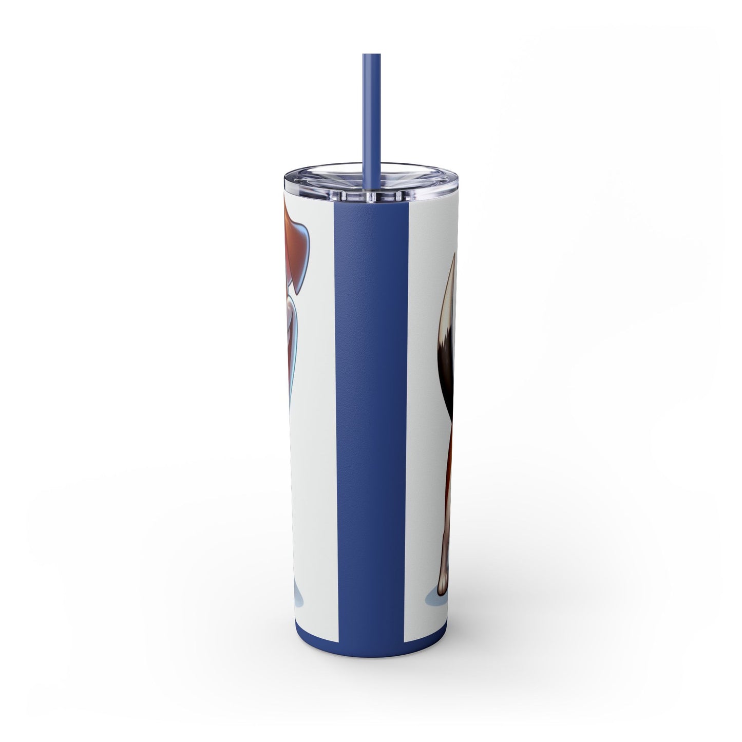 Teddy Roosevelt Terrier Tumbler with Straw, 20oz