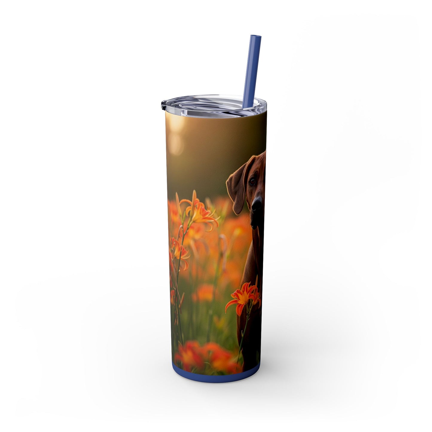 Rhodesian Ridgeback Tumbler with Straw, 20oz