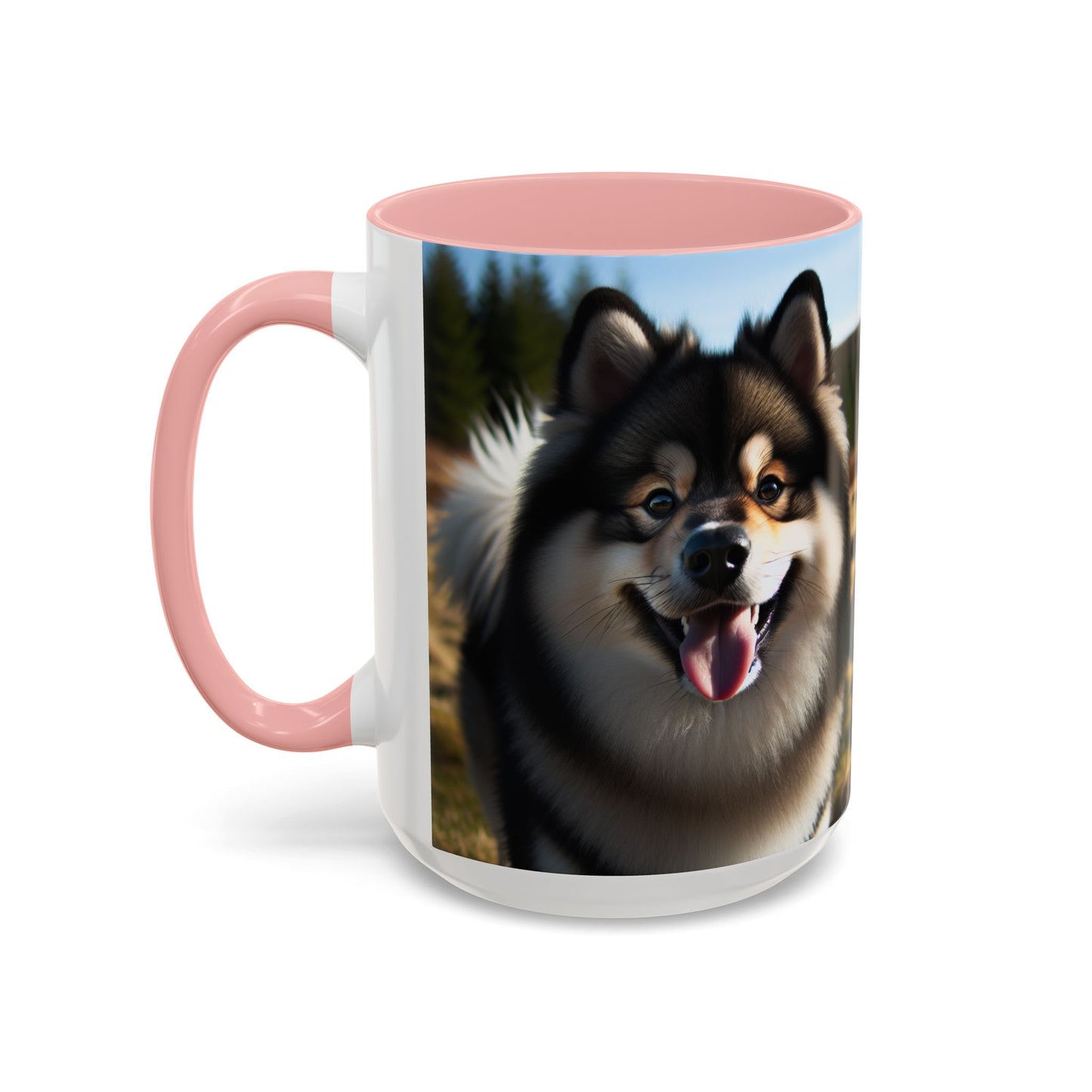 Norwegian Buhund Accent Coffee Mug - Perfect Gift for Dog Lovers