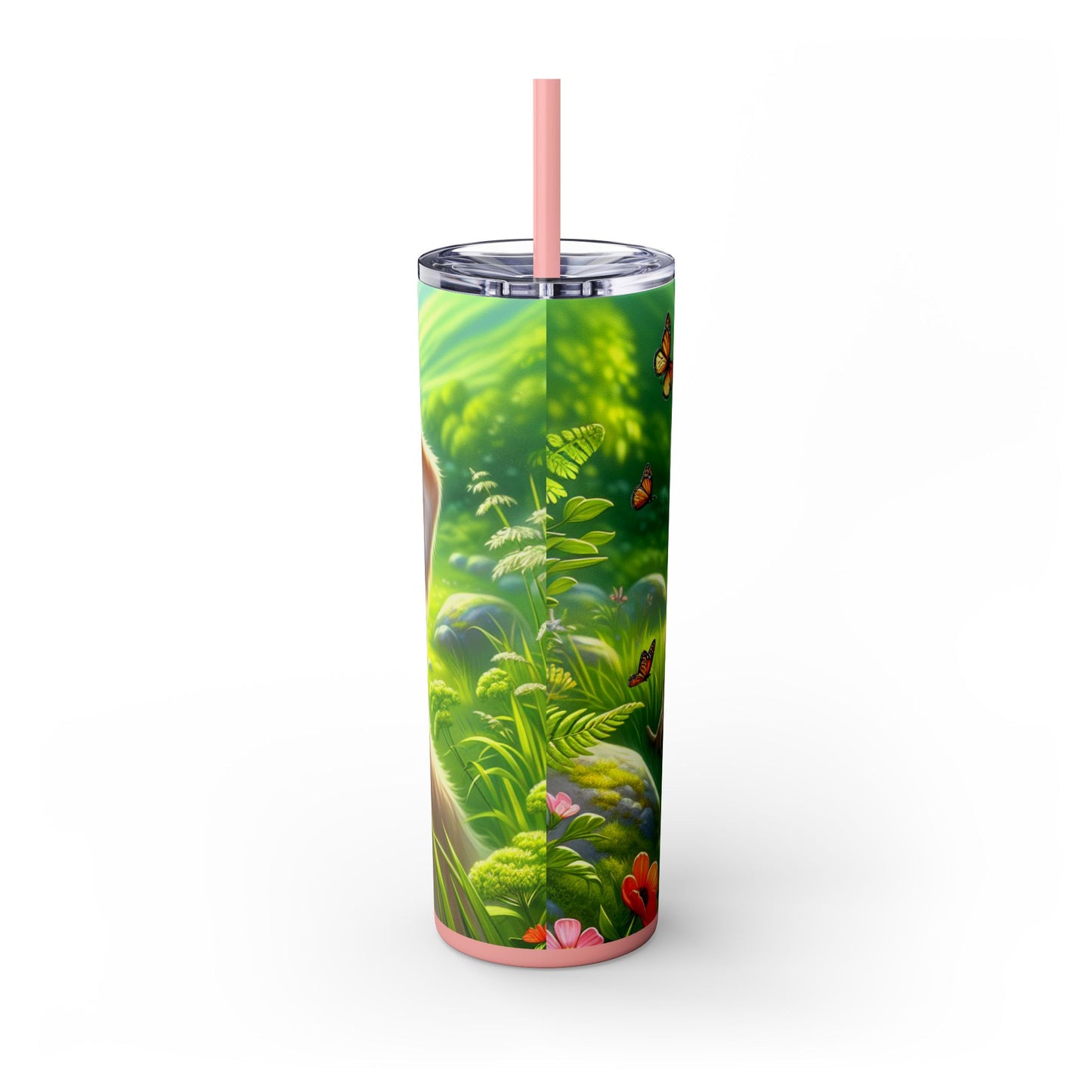 Glen of Imaal Terrier Tumbler with Straw, 20oz