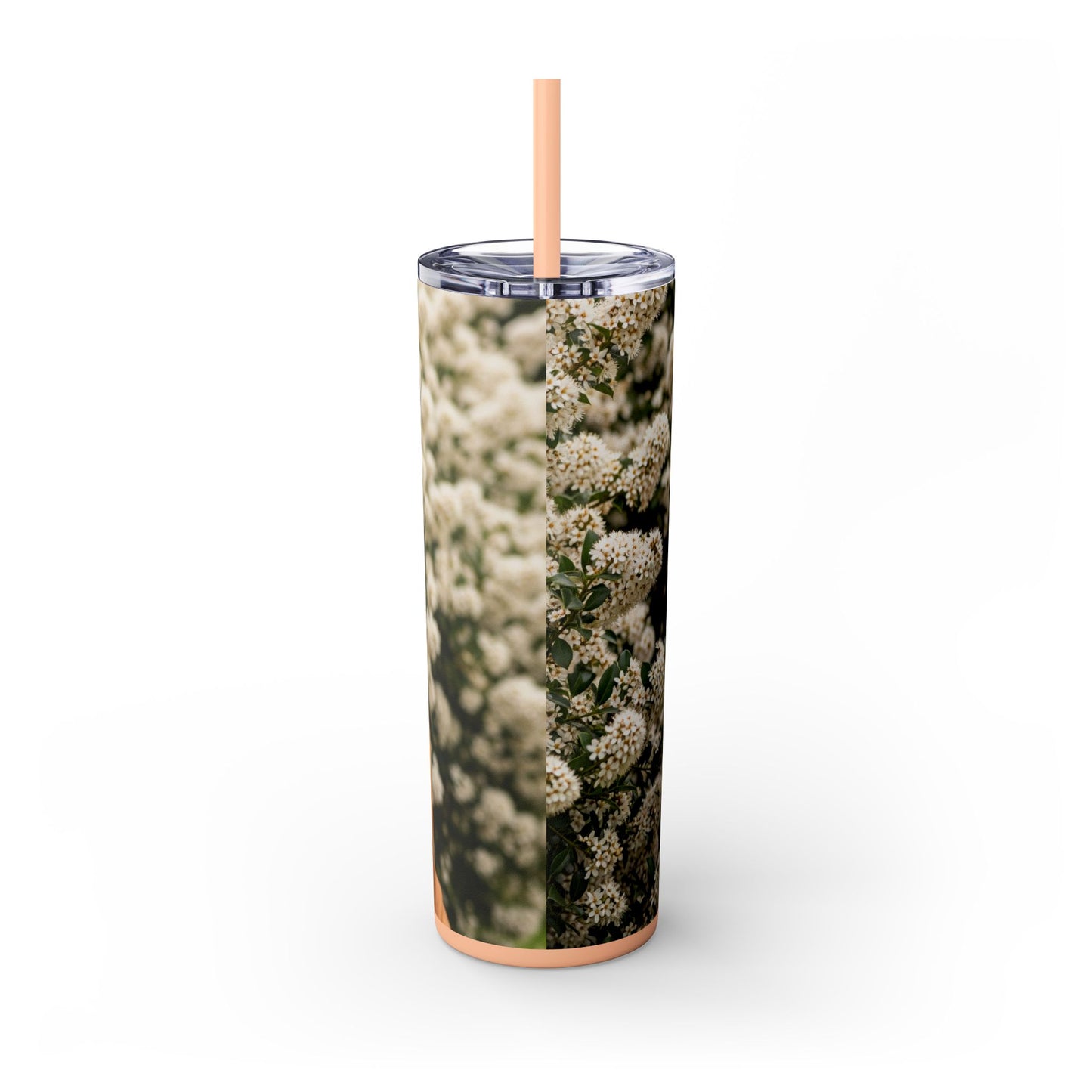 Dogue de Bordeaux Skinny Tumbler with Straw, 20oz