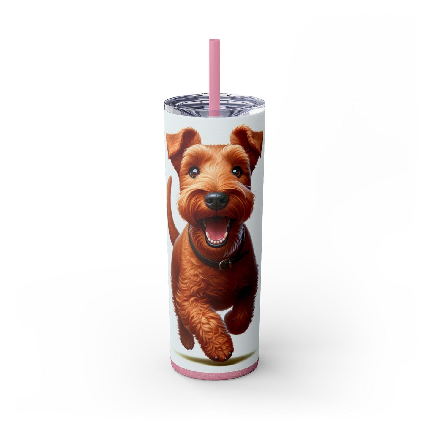 Irish Terrier Tumbler with Straw, 20oz