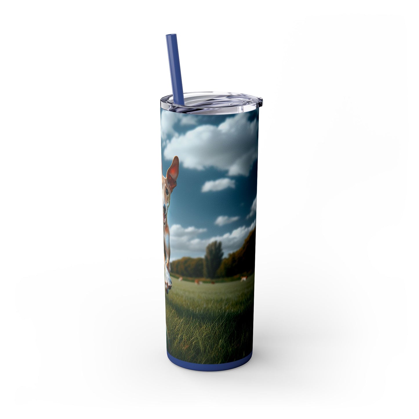 Ibizan Hound Tumbler with Straw, 20oz