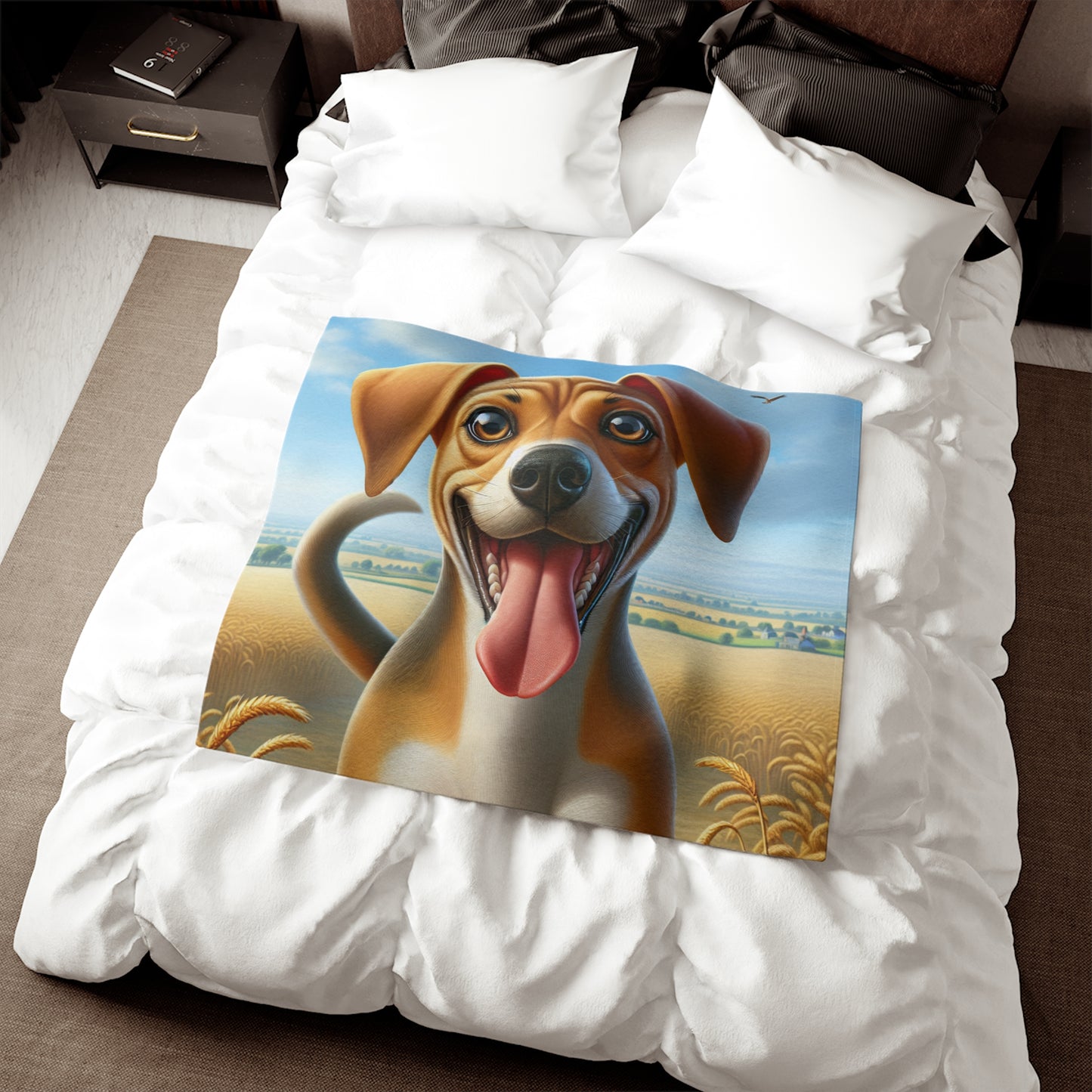 Banjara Hound Sweatshirt Blanket