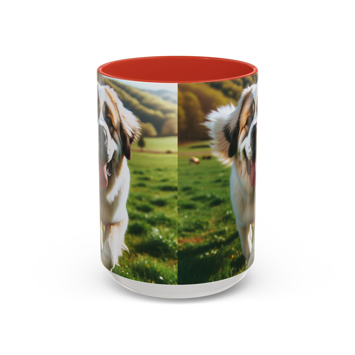 Pyrenean Mastiff Accent Coffee Mug - Perfect Gift for Dog Lovers